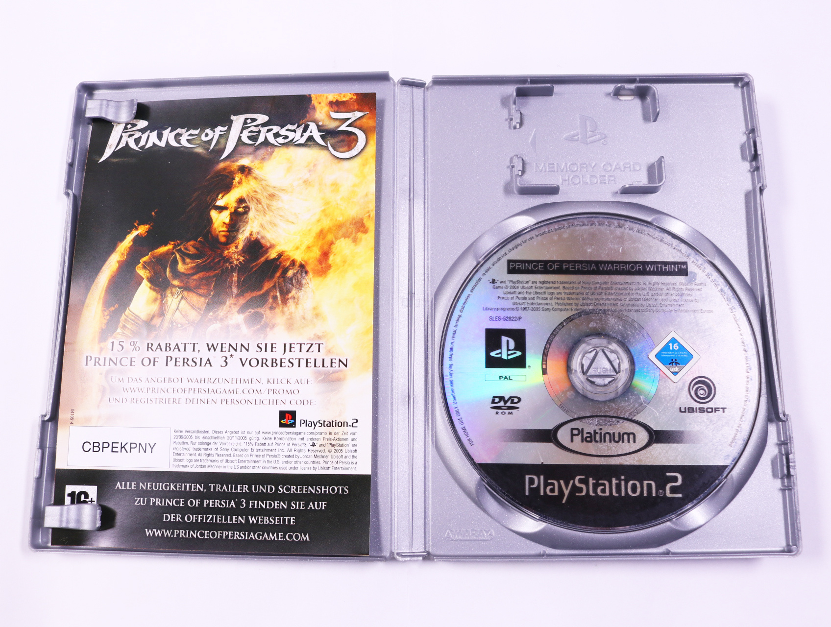 Playstation 2 - Prince of Persia: Warrior Within [Platinum] - productfoto 3