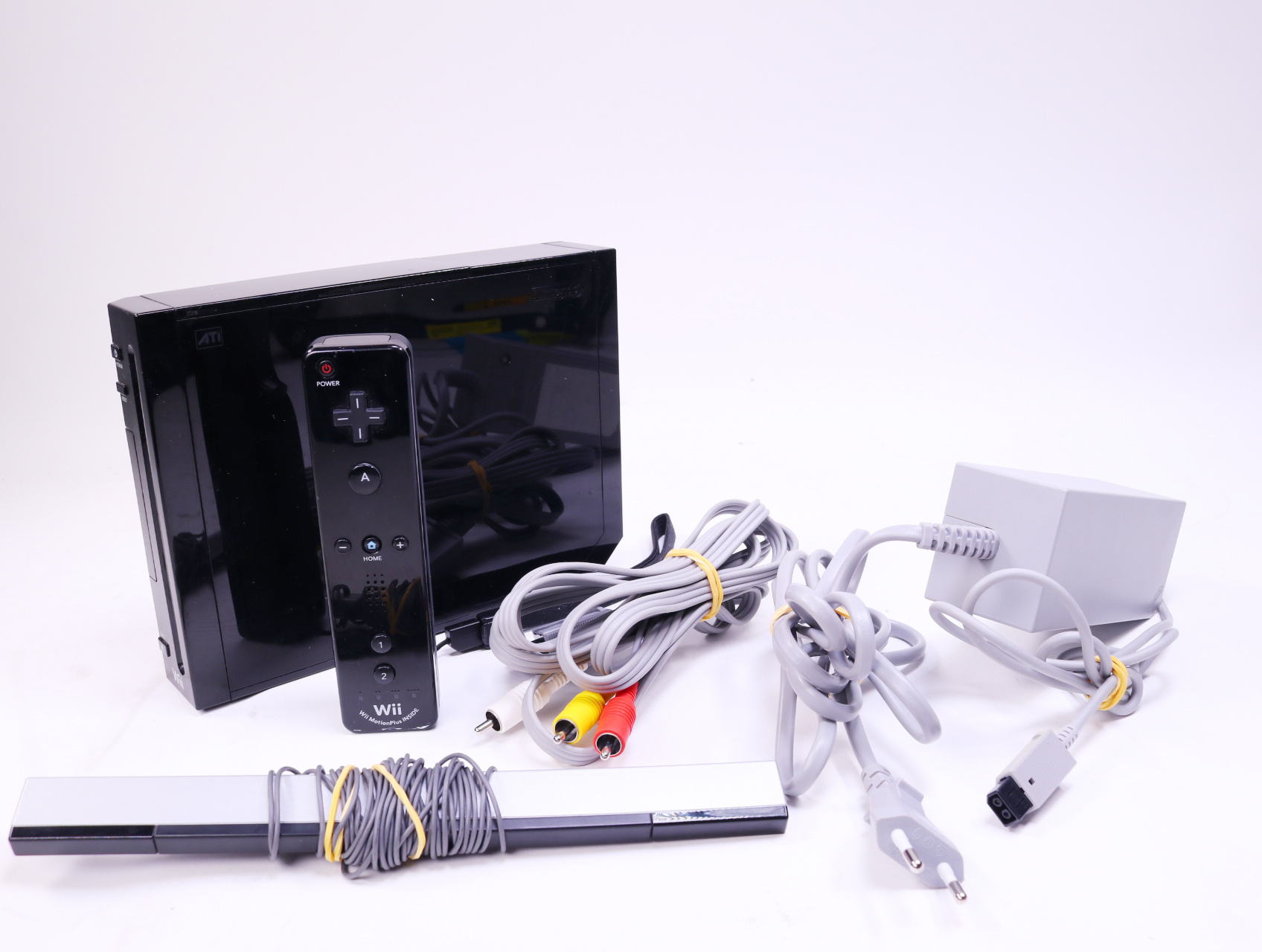 Wii - Console - Zwart - productfoto 6