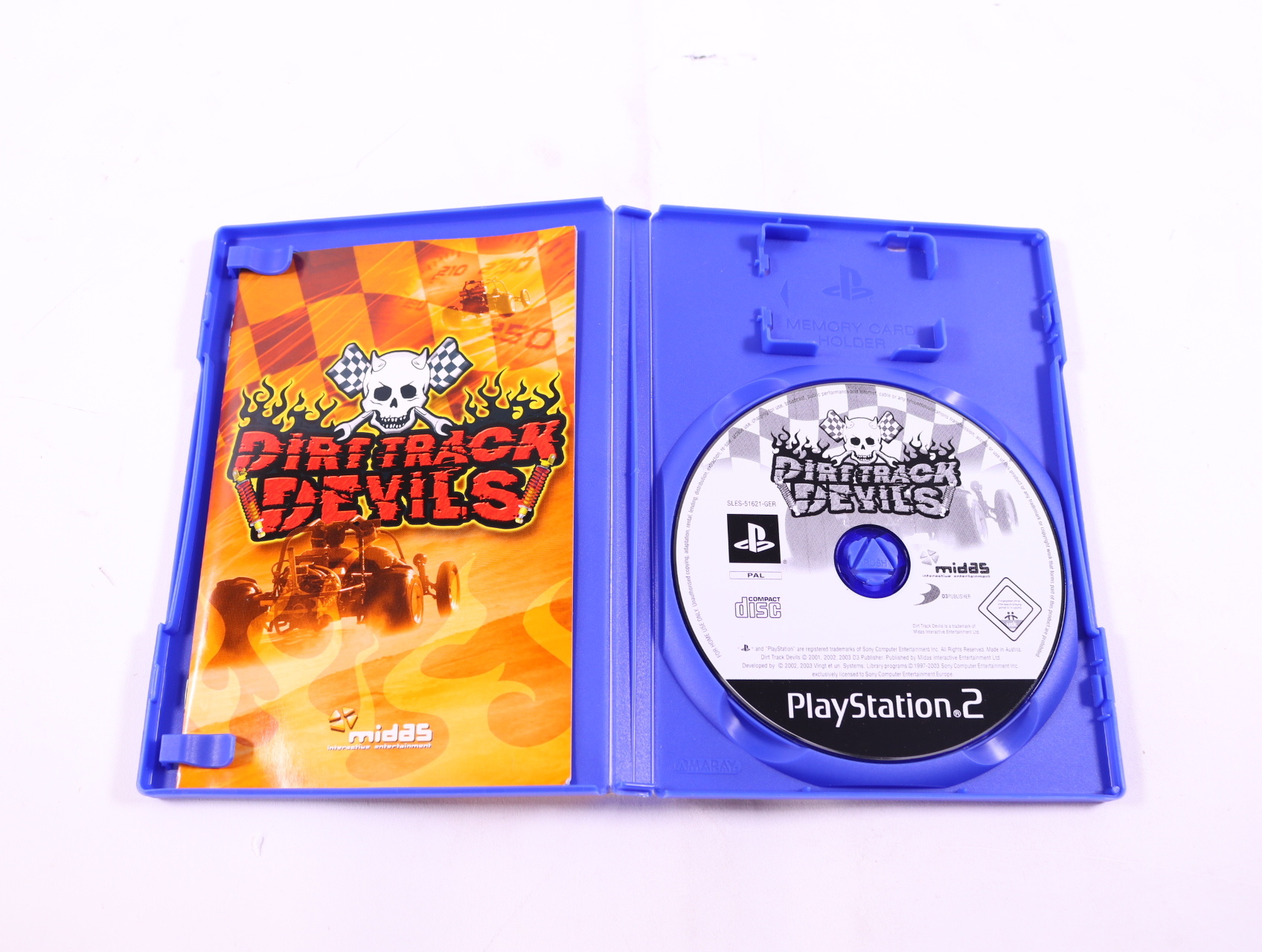 PlayStation 2 - Dirt Track Devils - productfoto 3