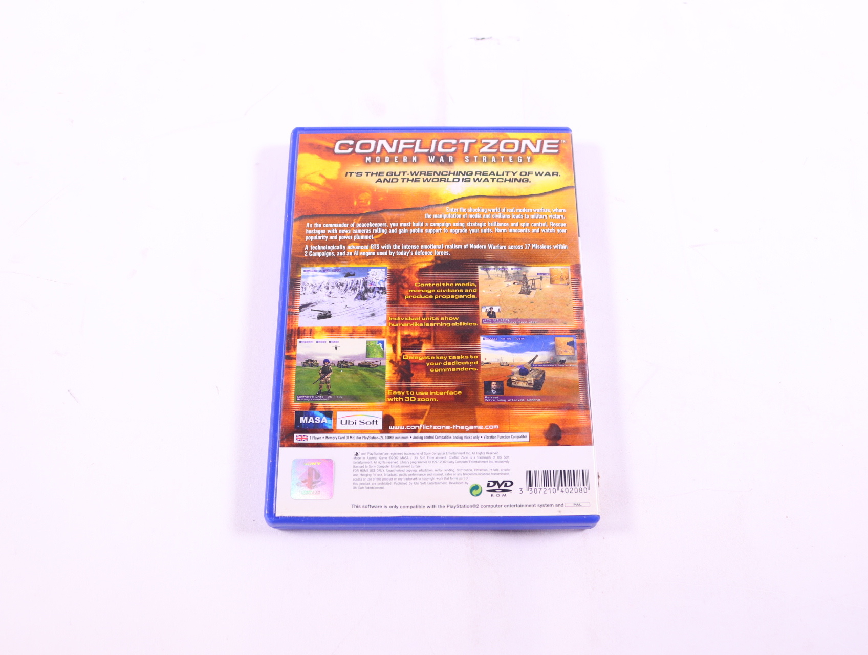 Playstation 2 - Conflict Zone [No Manual] - productfoto 2