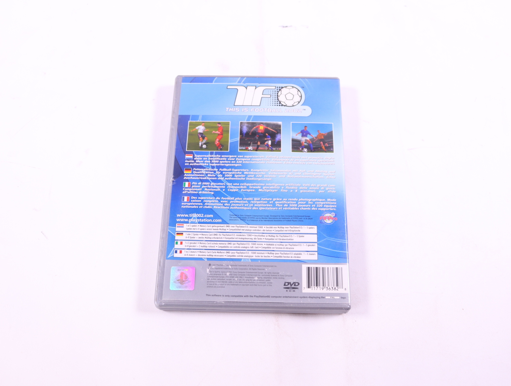 PlayStation 2 - This Is Football 2002 [Platinum] - productfoto 2