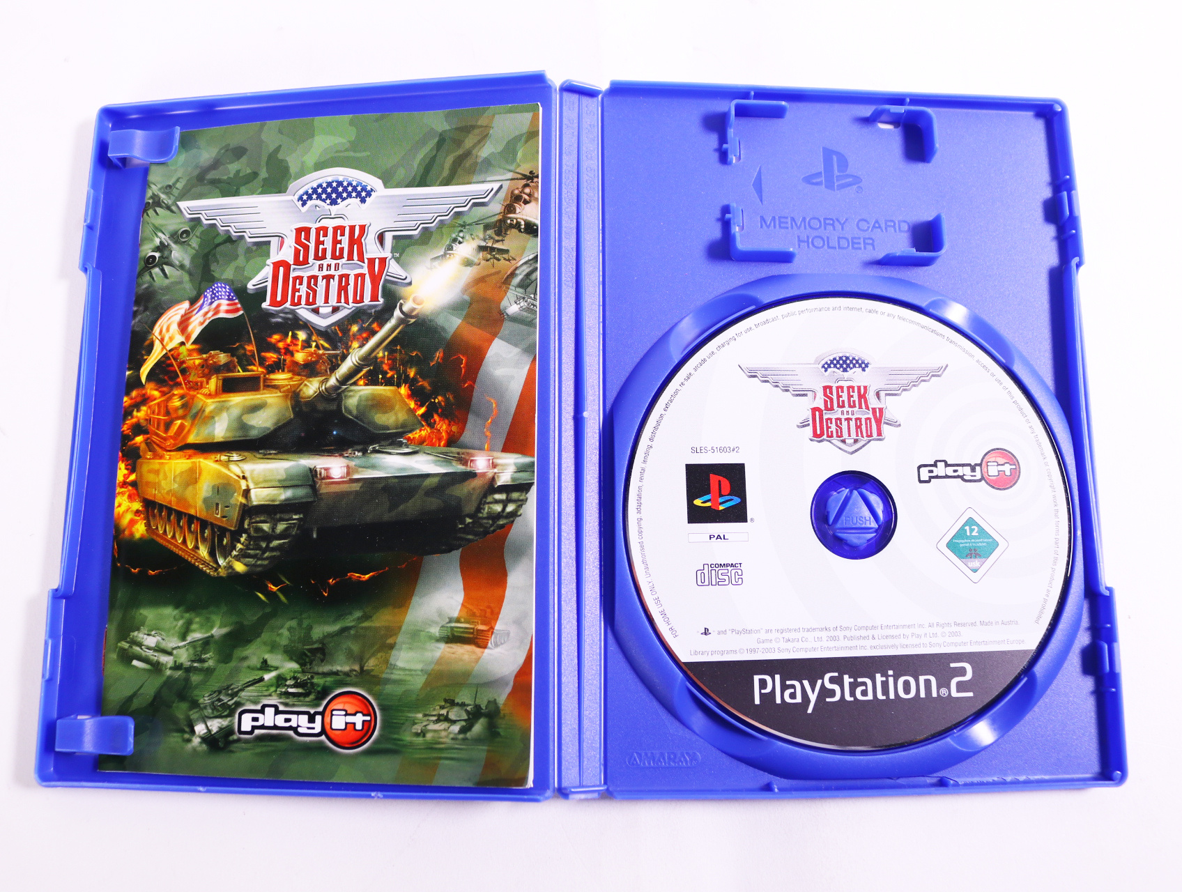 PlayStation 2 - Seek and Destroy - productfoto 3