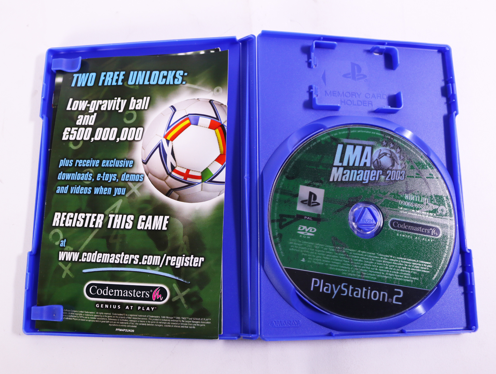 PlayStation 2 - LMA Manager 2003 - productfoto 3