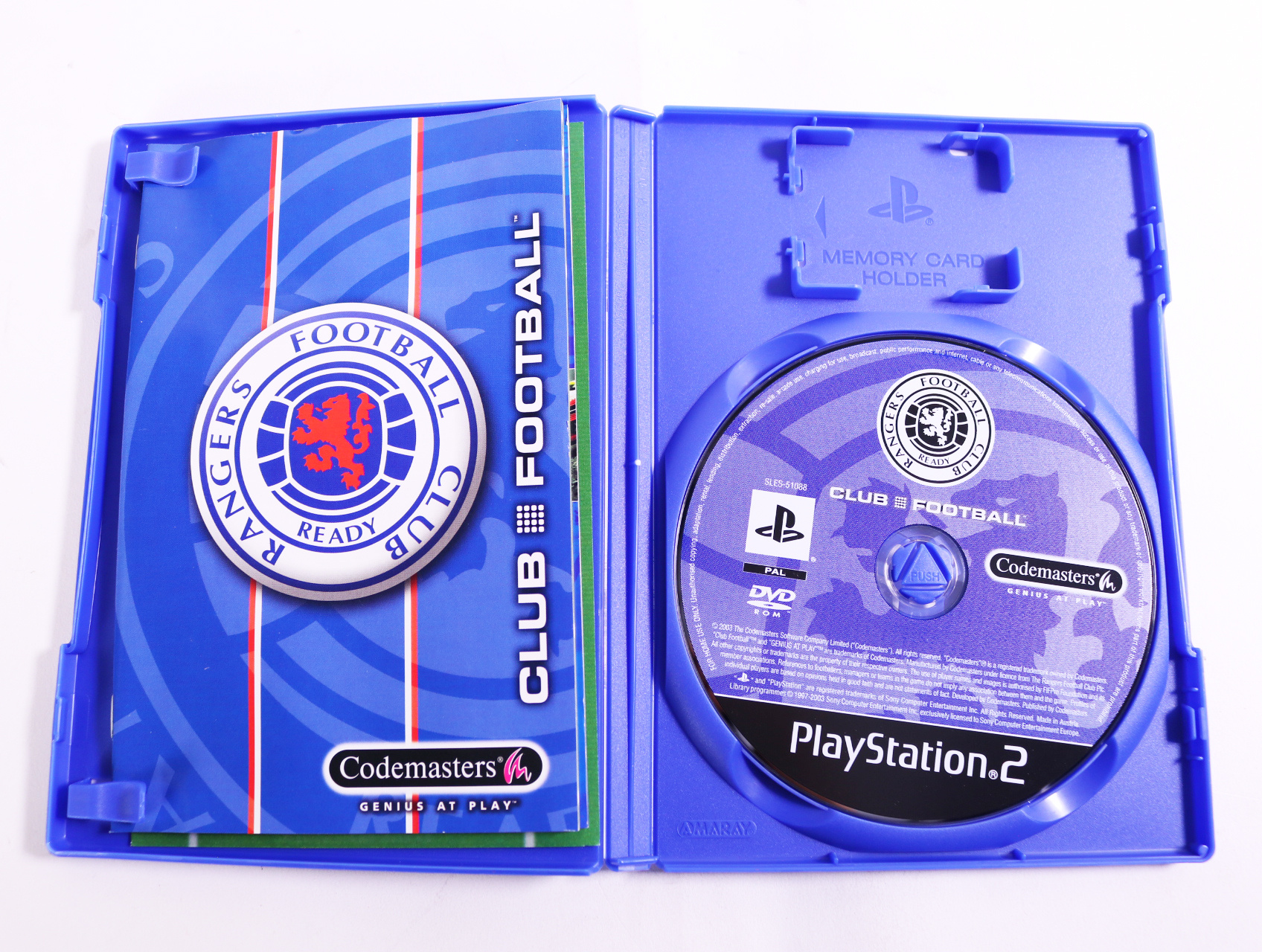 Playstation 2 - Rangers Club Football - productfoto 3