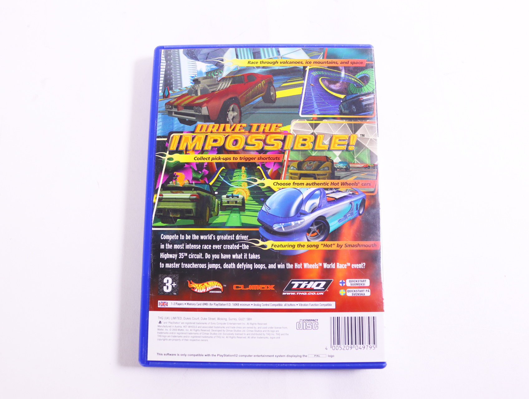 PlayStation 2 - Hot Wheels: World Race - Climax Brighton - productfoto 2