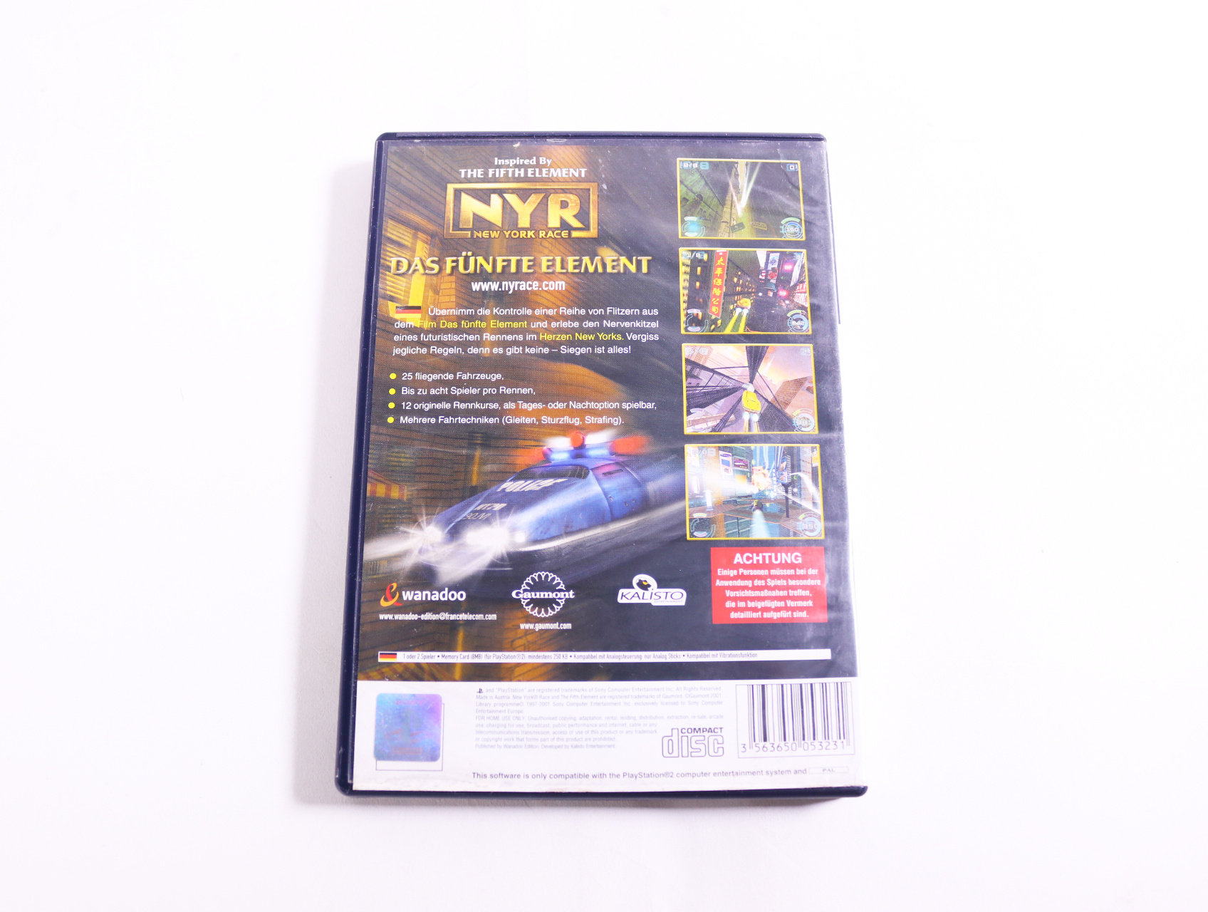 PlayStation 2 - New York Race - Nieuw - productfoto 2