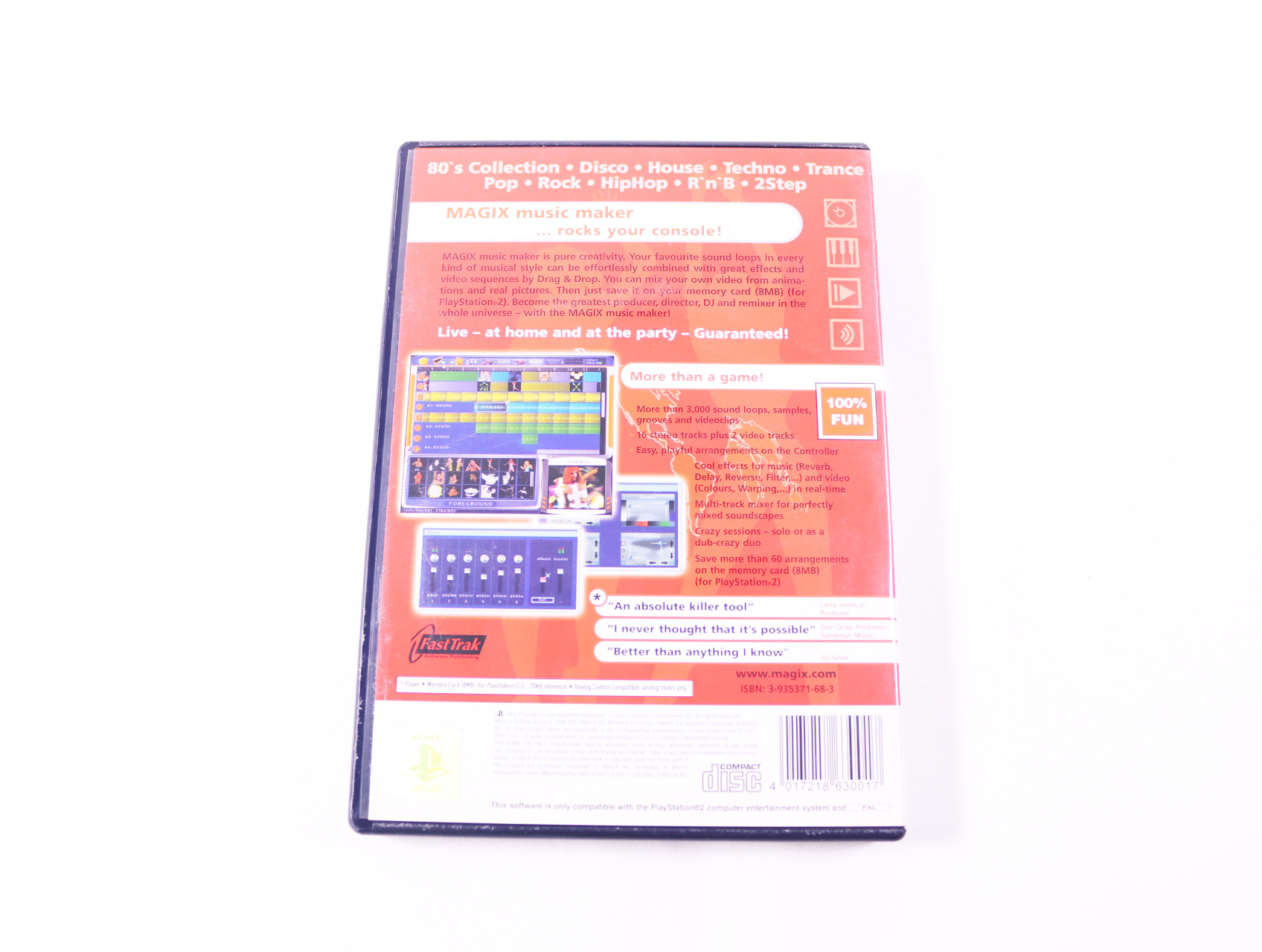 PlayStation 2 - MAGIX Music Maker - Magix Software GmbH - productfoto 2