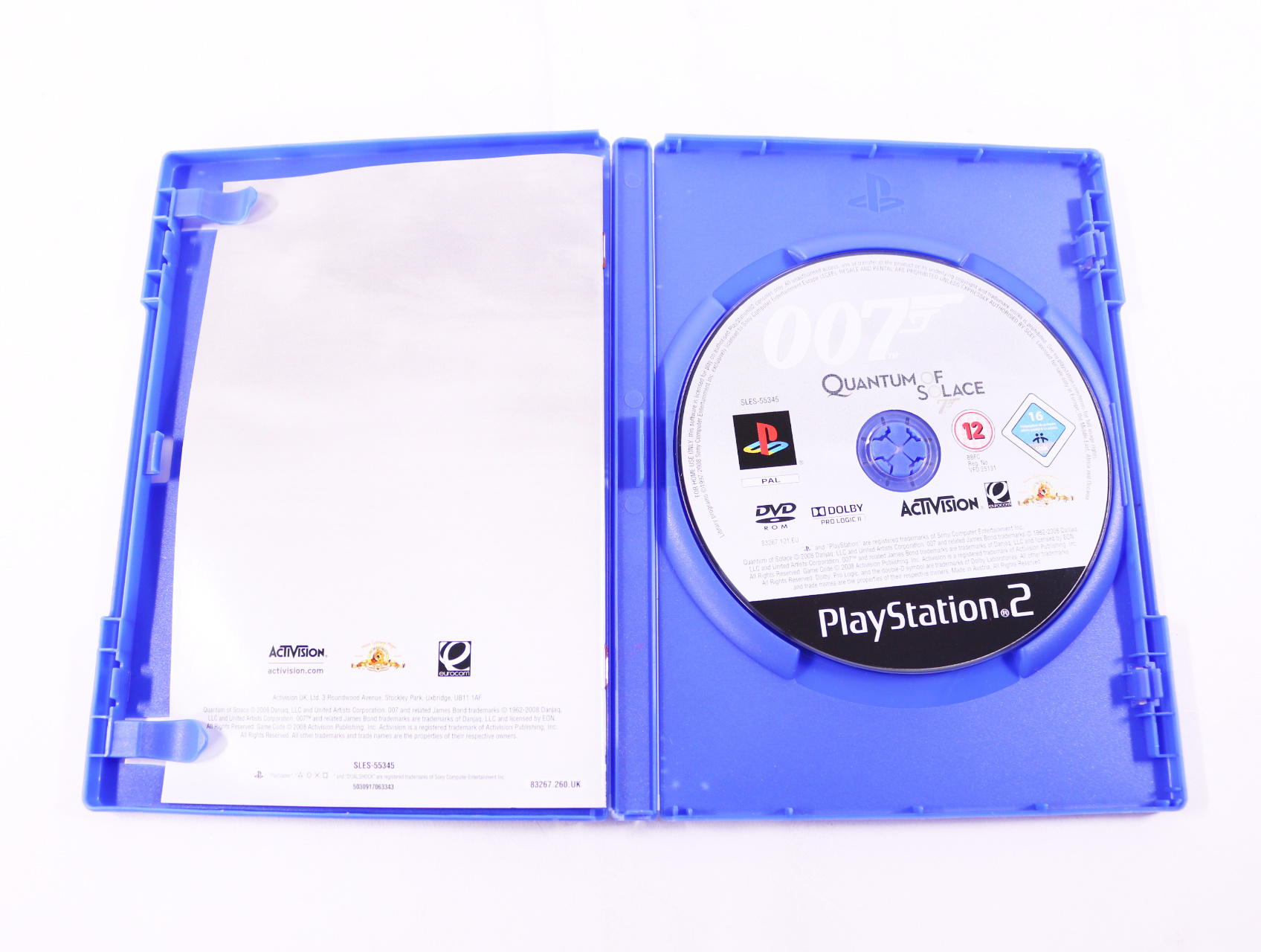 PlayStation 2 - 007: Quantum of Solace - productfoto 3