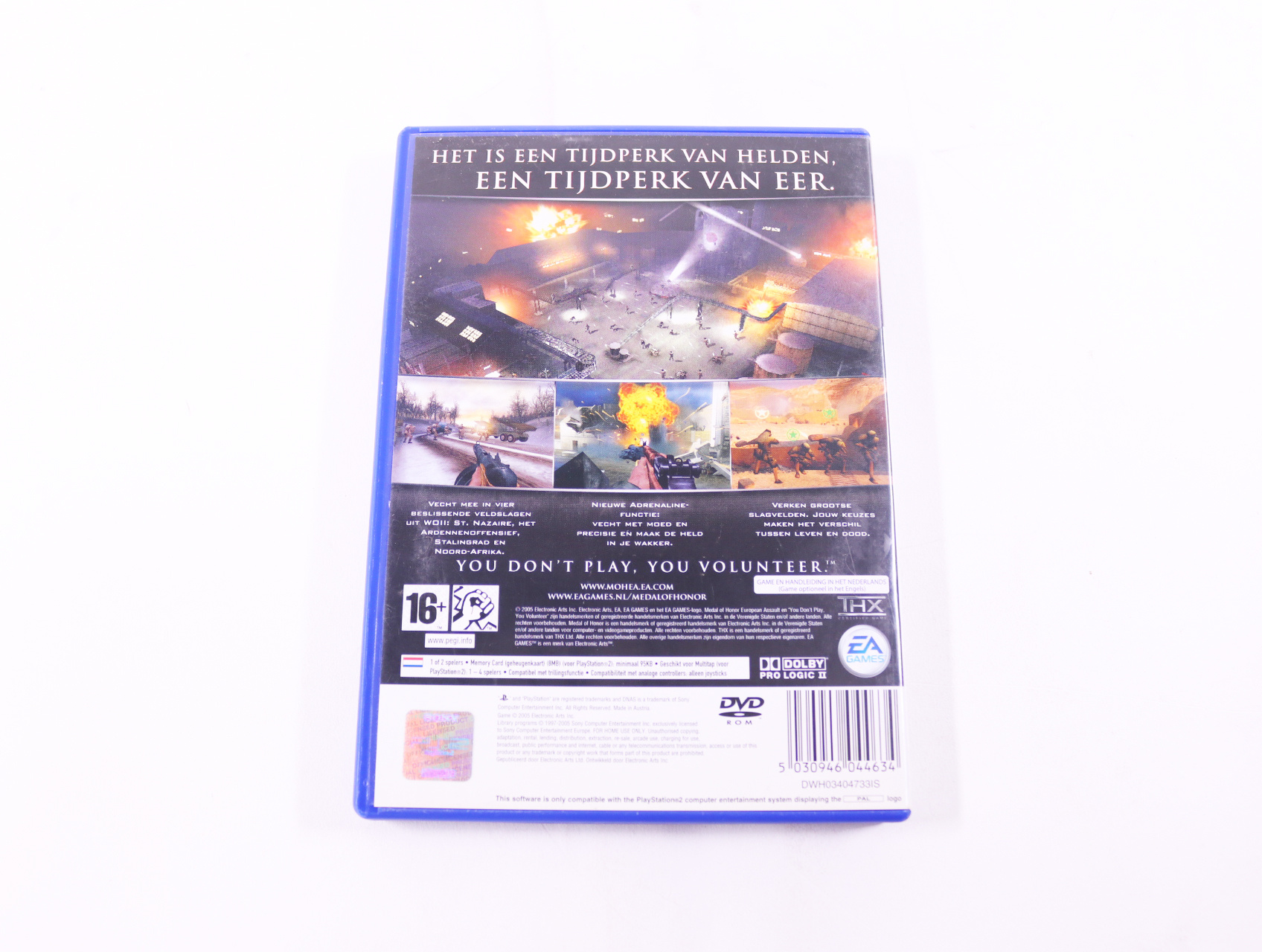 Playstation 2 - Medal of Honor: European Assault - productfoto 2