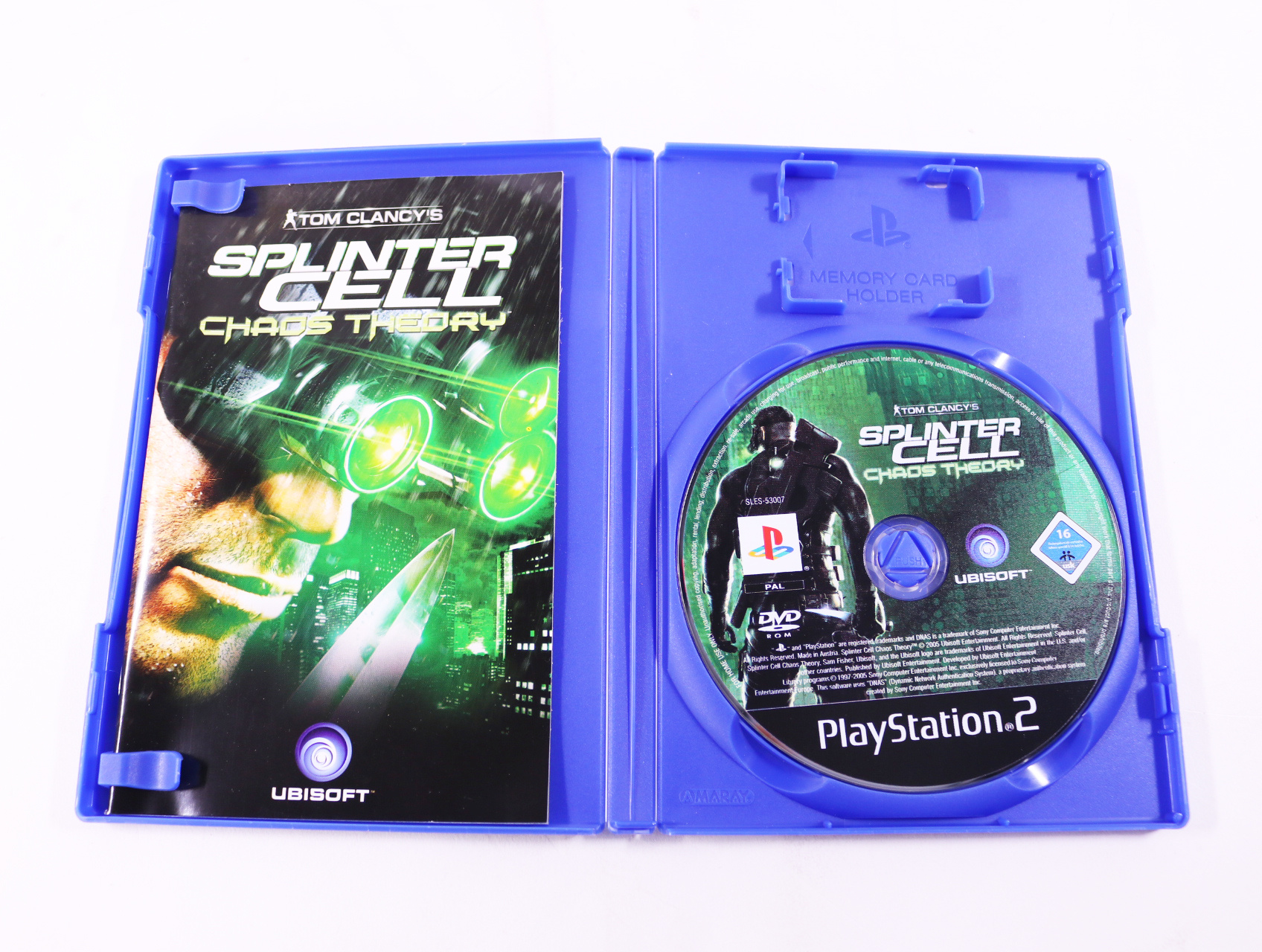 Playstation 2 - Tom Clancy's Splinter Cell: Chaos Theory - productfoto 3