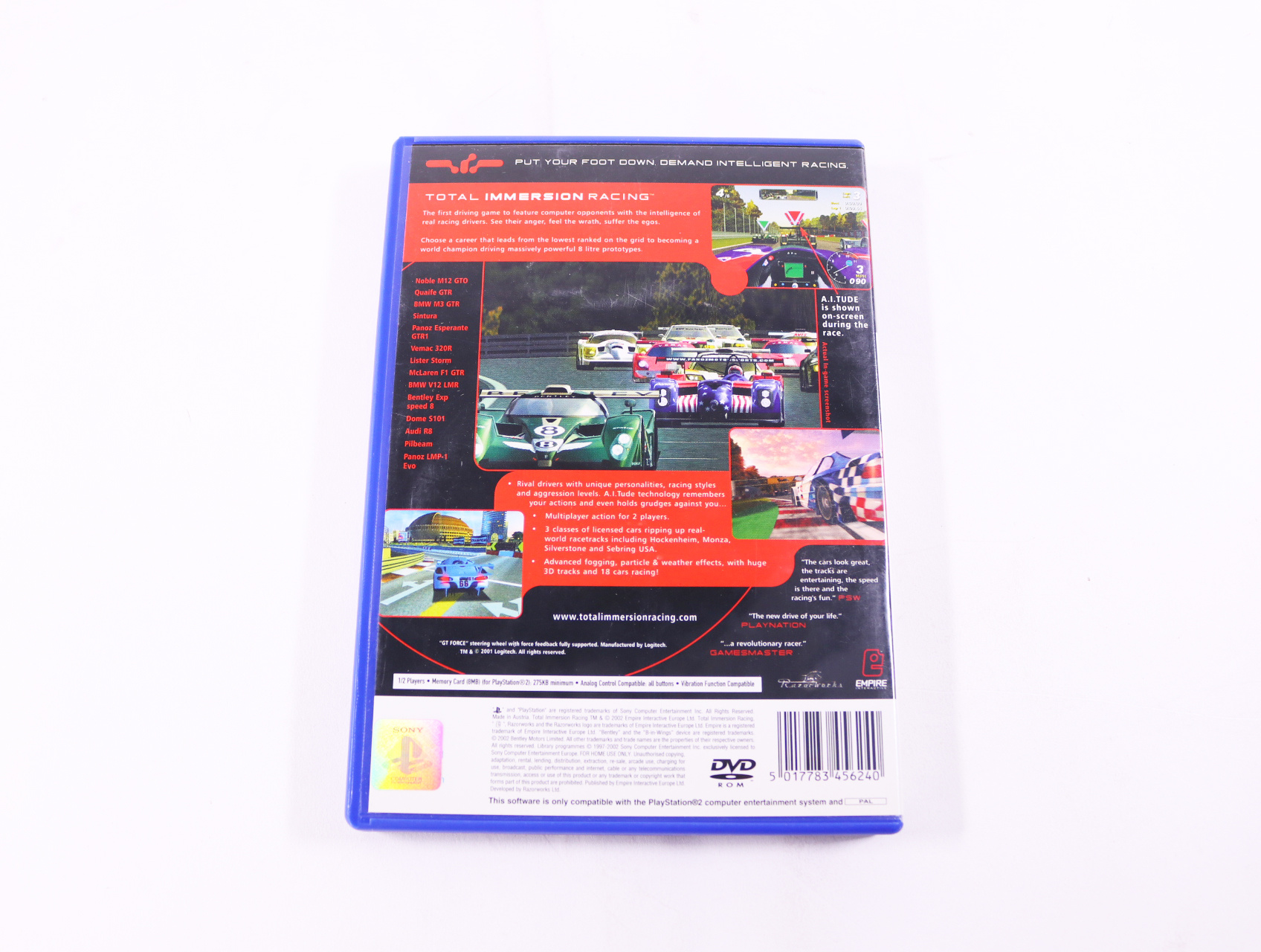 PlayStation 2 - Total Immersion Racing - productfoto 2