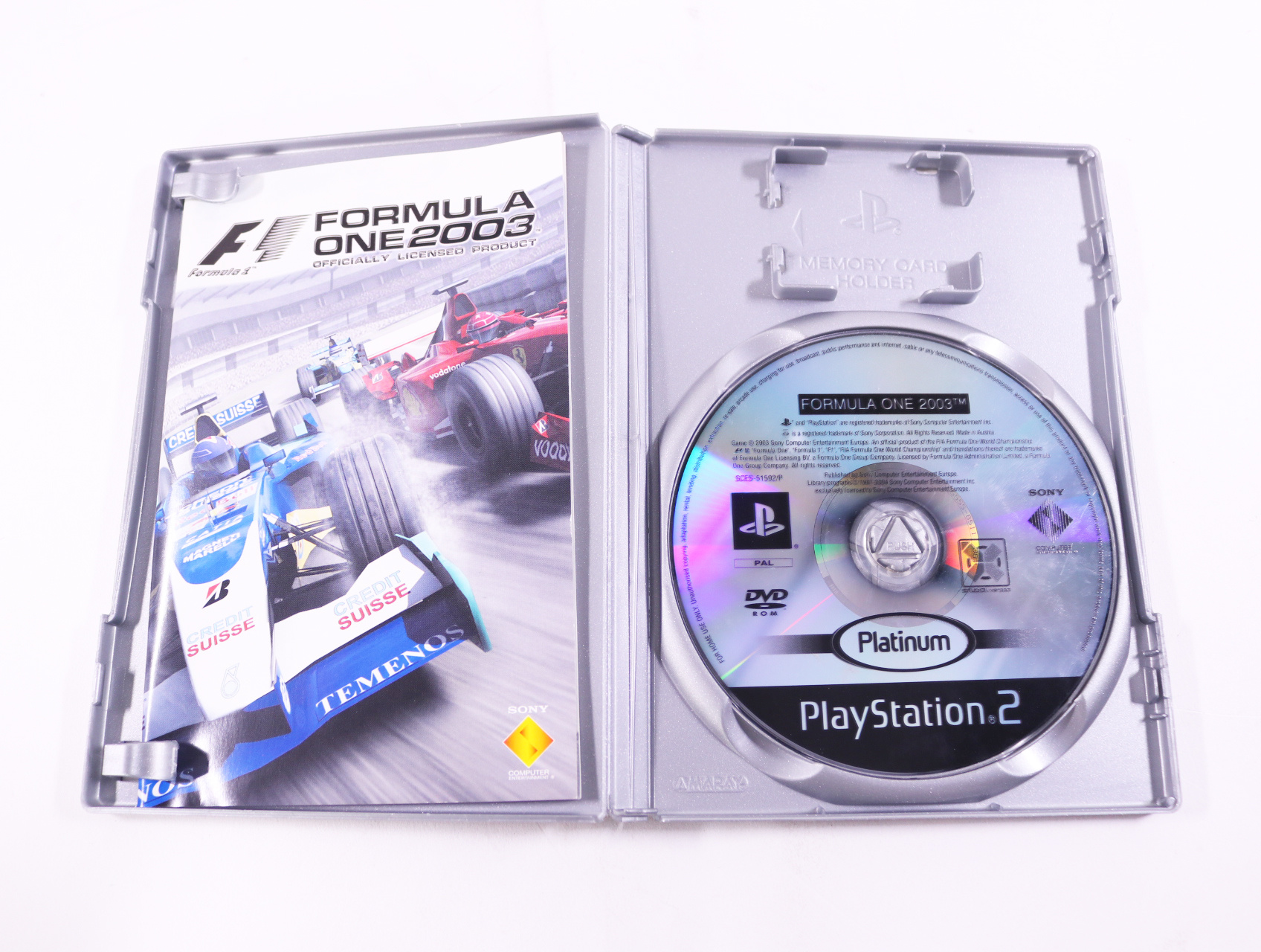 PlayStation 2 - Formula One 2003 [Platinum] - productfoto 3