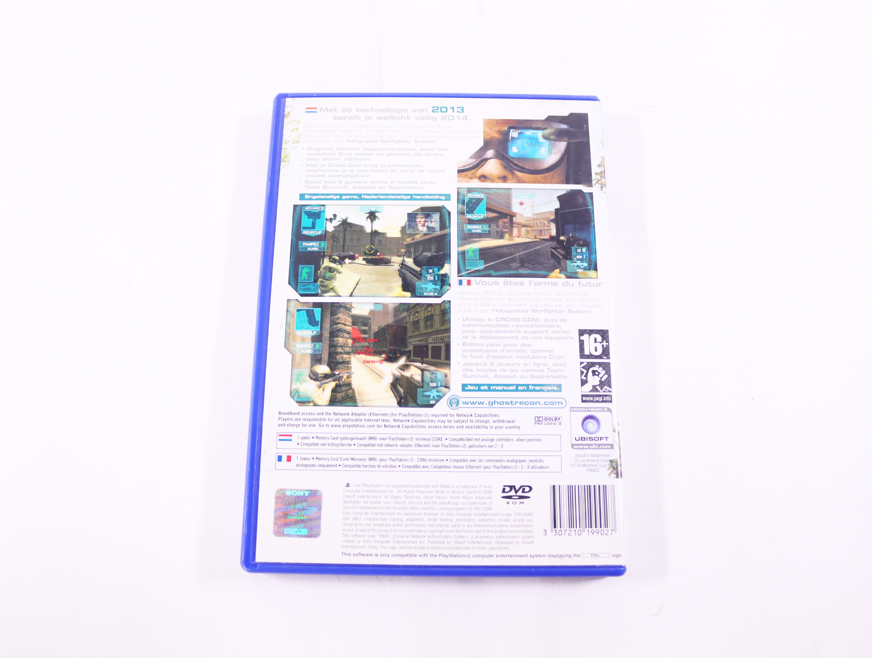 PlayStation 2 - Tom Clancy's Ghost Recon Advanced Warfighter - productfoto 2