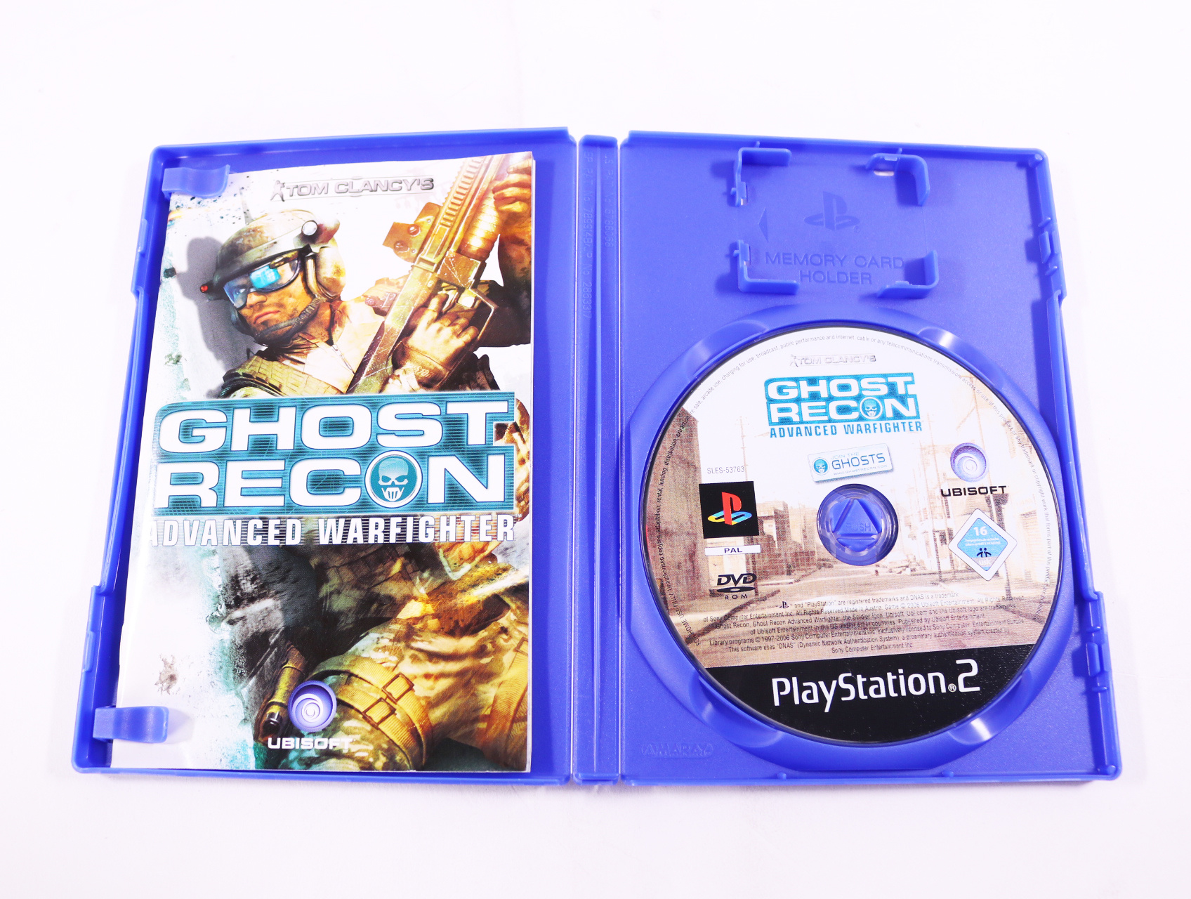 PlayStation 2 - Tom Clancy's Ghost Recon Advanced Warfighter - productfoto 3