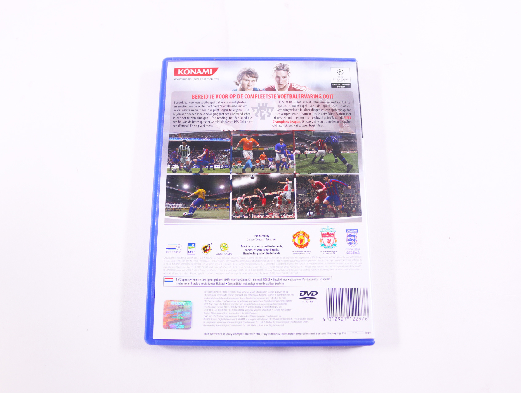 Playstation 2 - Pro Evolution Soccer 2010 - productfoto 2