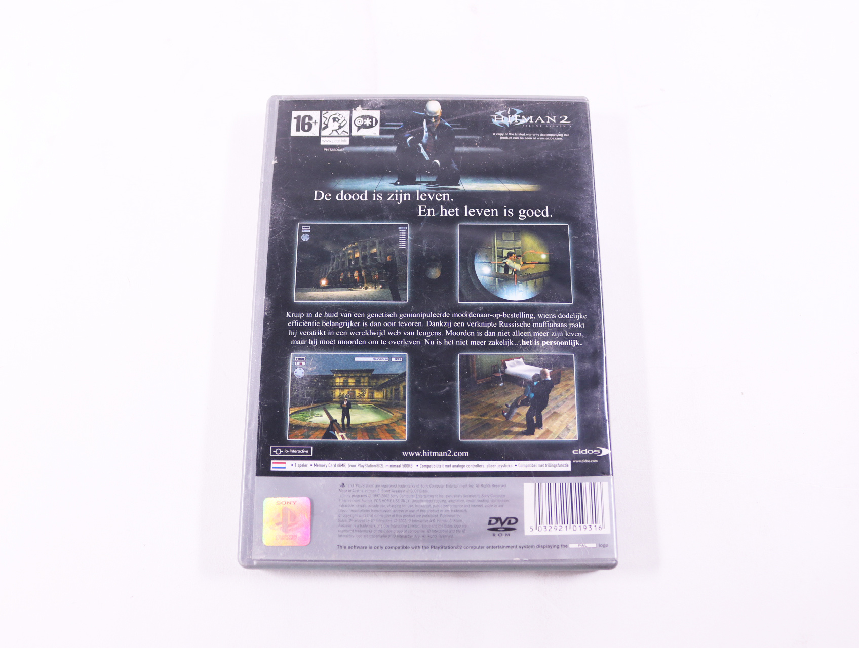Playstation 2 - Hitman 2: Silent Assassin [Platinum] - productfoto 2