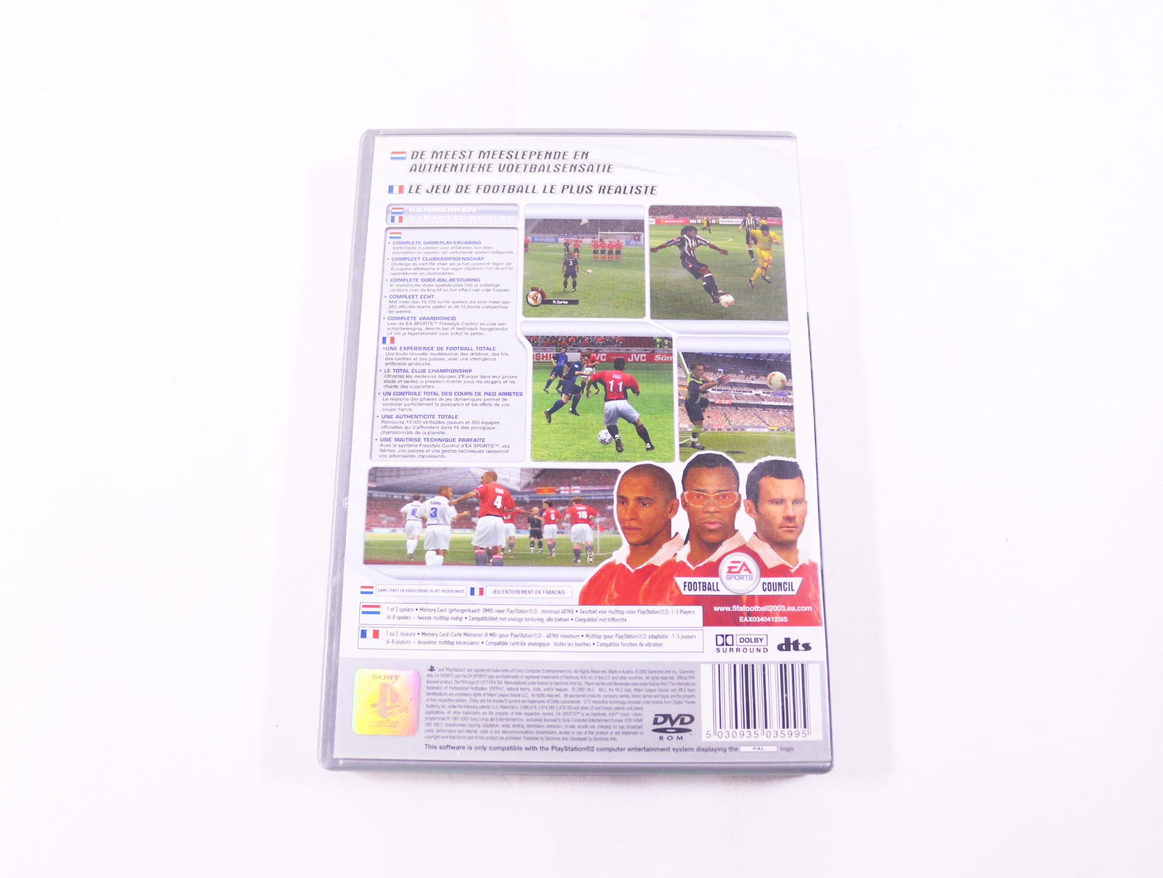 PlayStation 2 - FIFA Football 2003 [Platinum] - productfoto 2