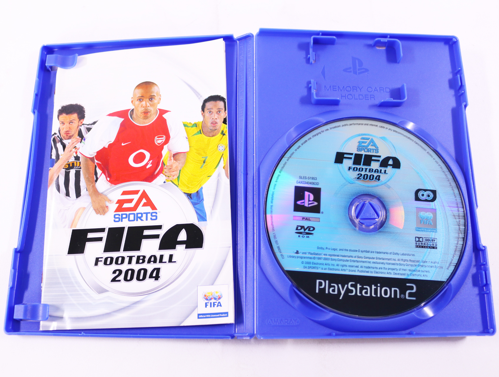 PlayStation 2 - FIFA Football 2004 - productfoto 3