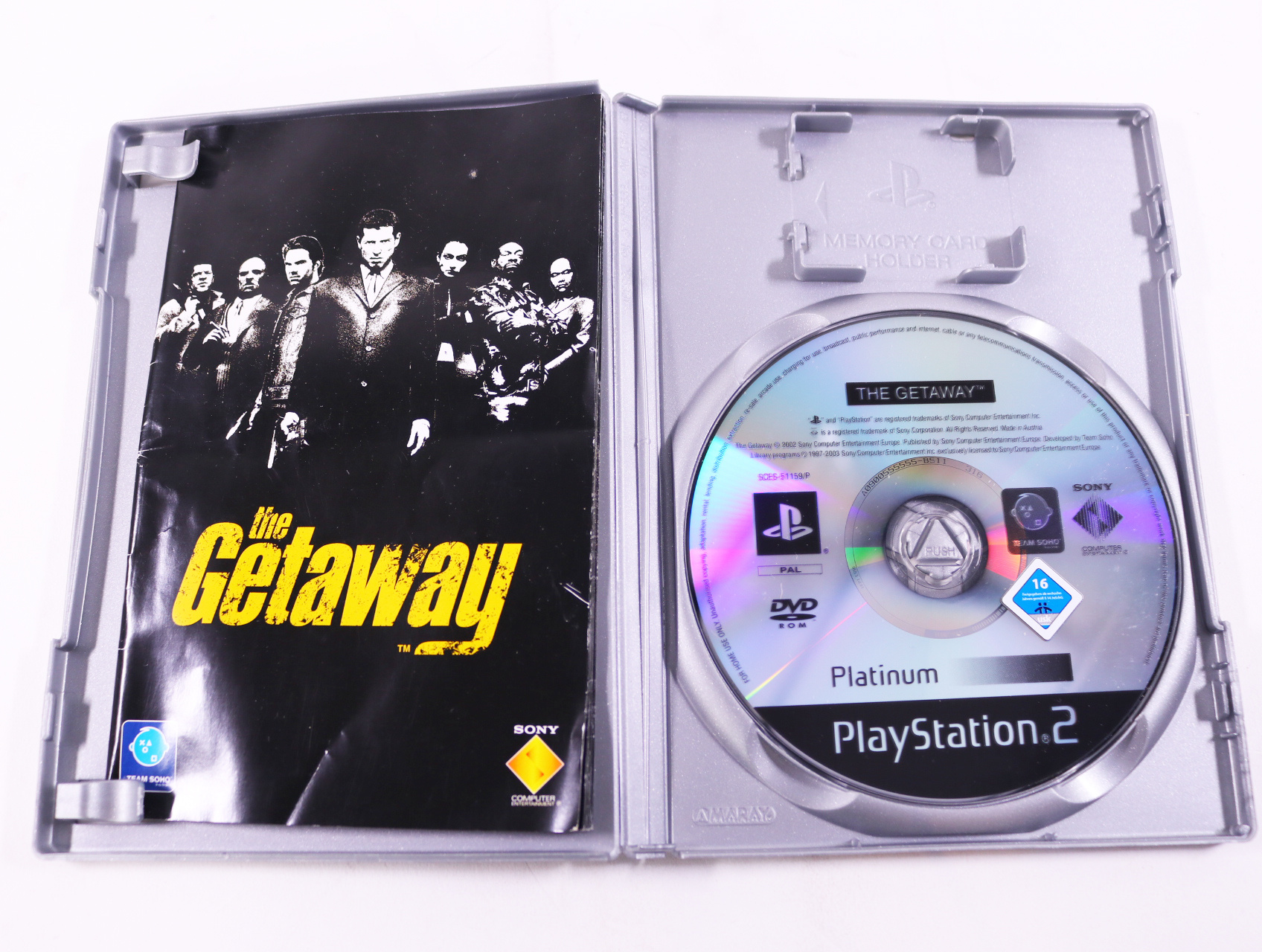 PlayStation 2 - The Getaway [Platinum] - productfoto 3