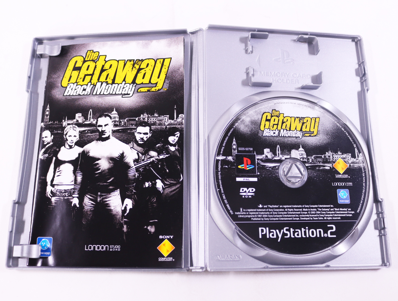 PlayStation 2 - The Getaway: Black Monday [Platinum] - productfoto 3