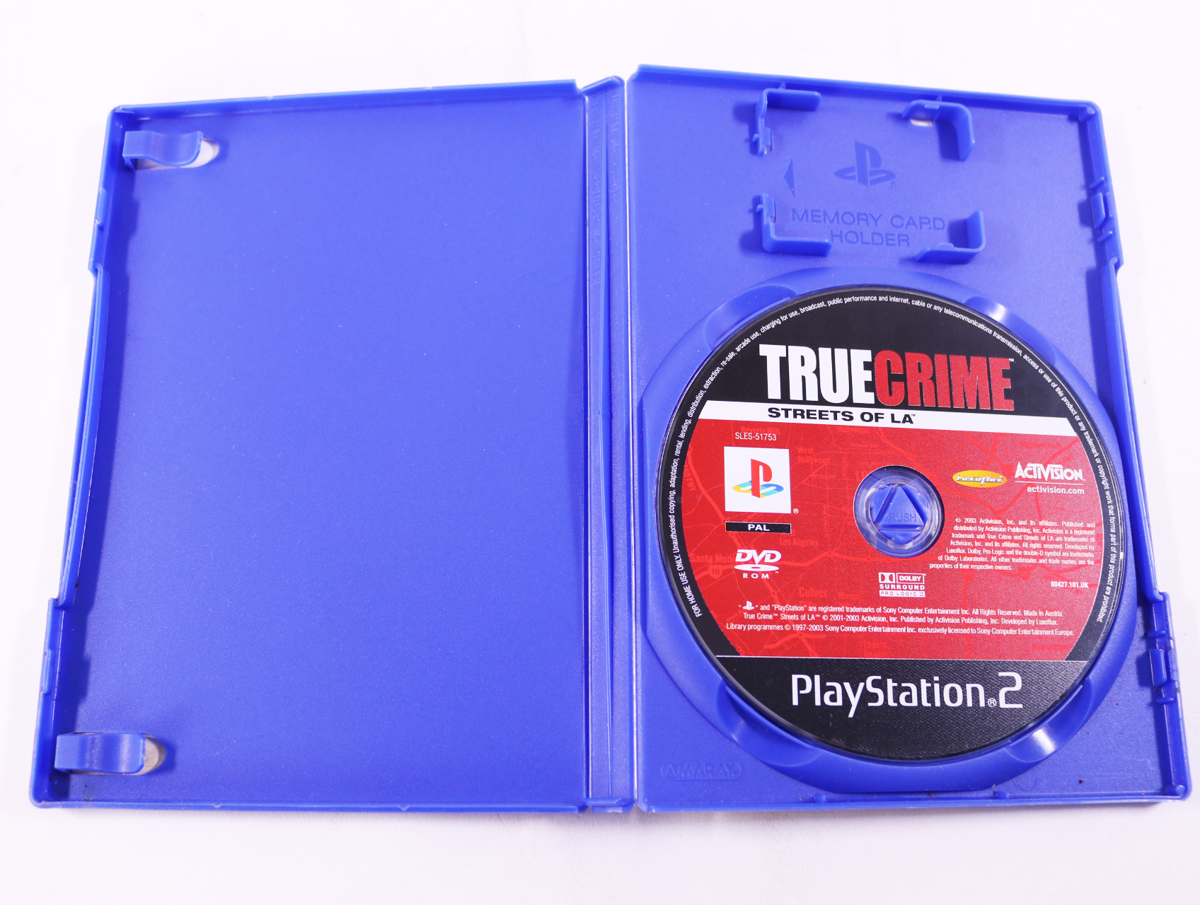 PlayStation 2 - True Crime: Streets of LA [No Manual] - productfoto 3
