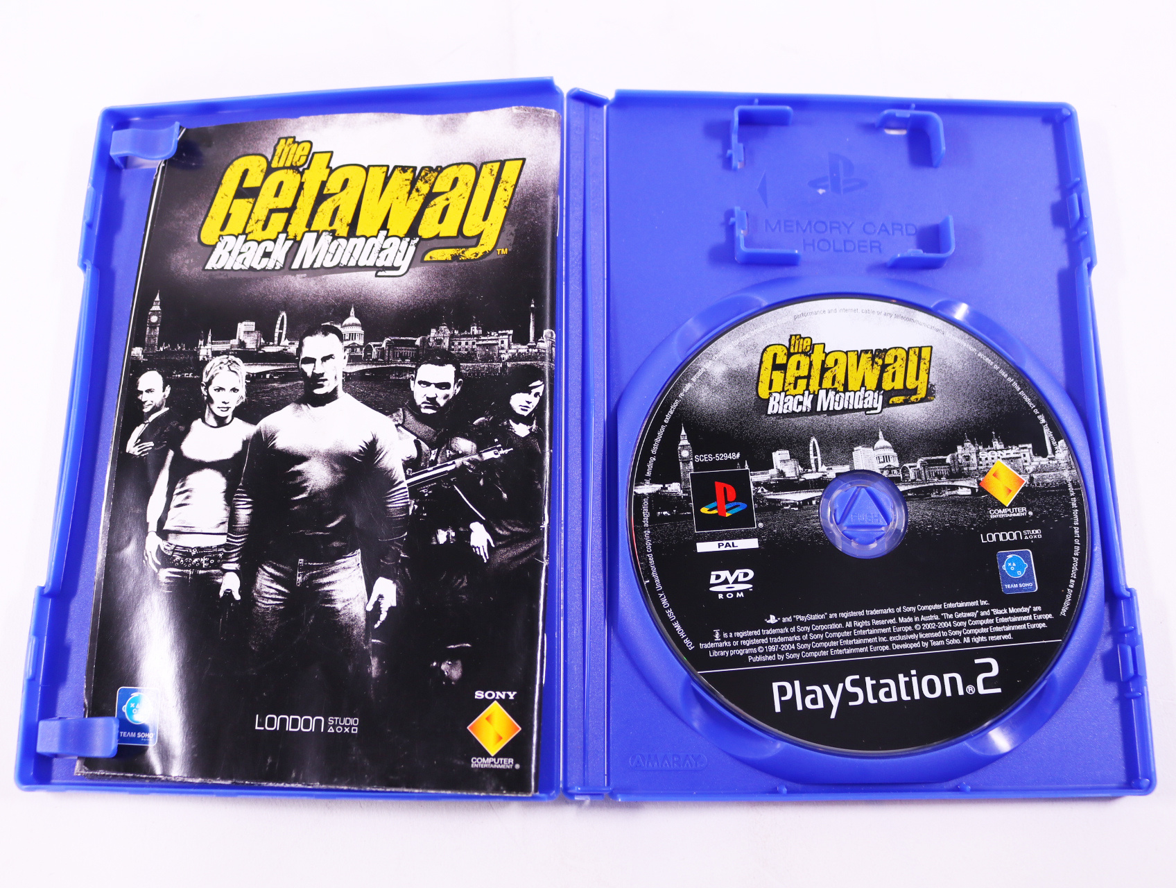 PlayStation 2 - The Getaway: Black Monday - productfoto 3