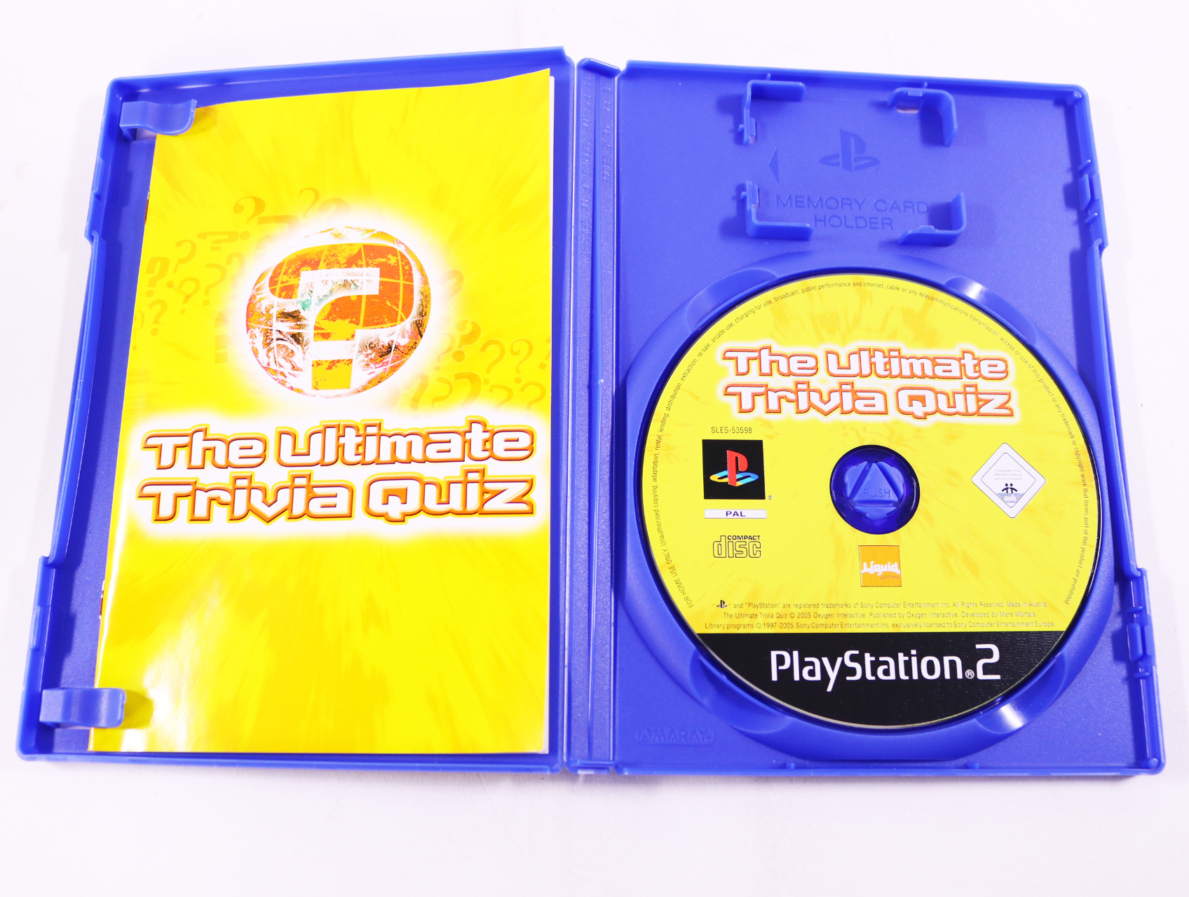 PlayStation 2 - The Ultimate Trivia Quiz - productfoto 3
