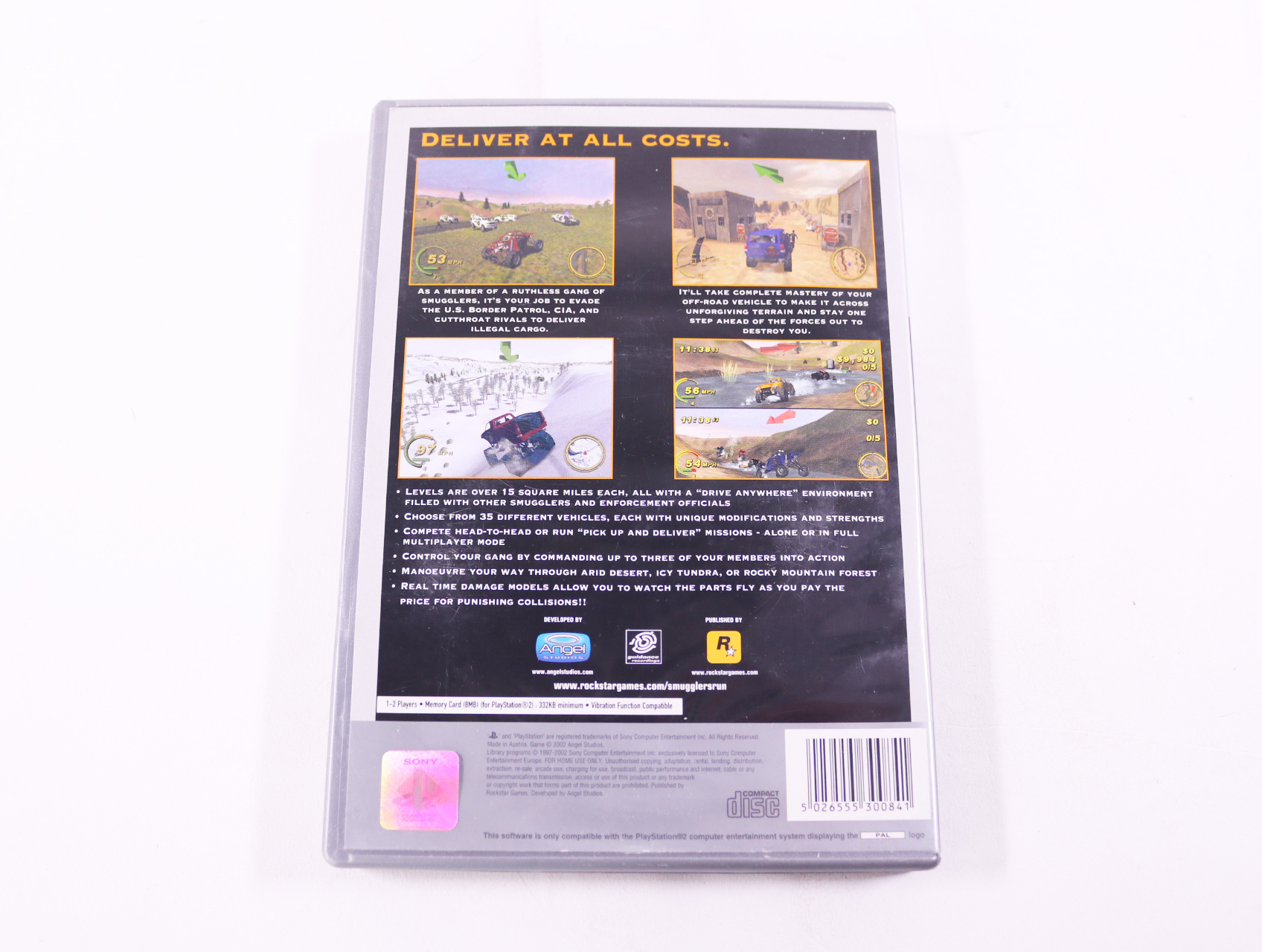 PlayStation 2 - Smuggler's Run [Platinum] - productfoto 2