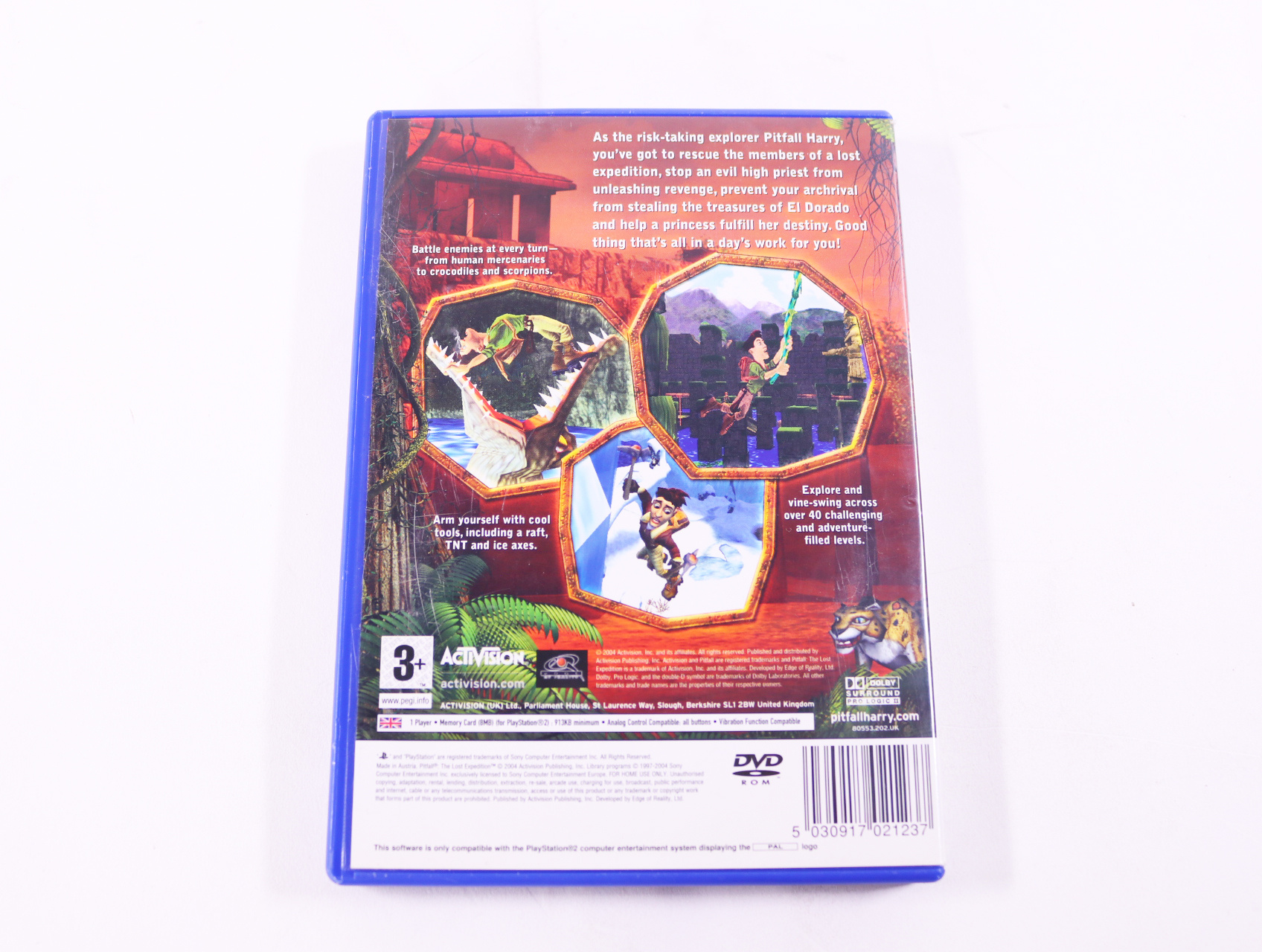 Playstation 2 - Pitfall: The Lost Expedition [No Manual] - productfoto 2