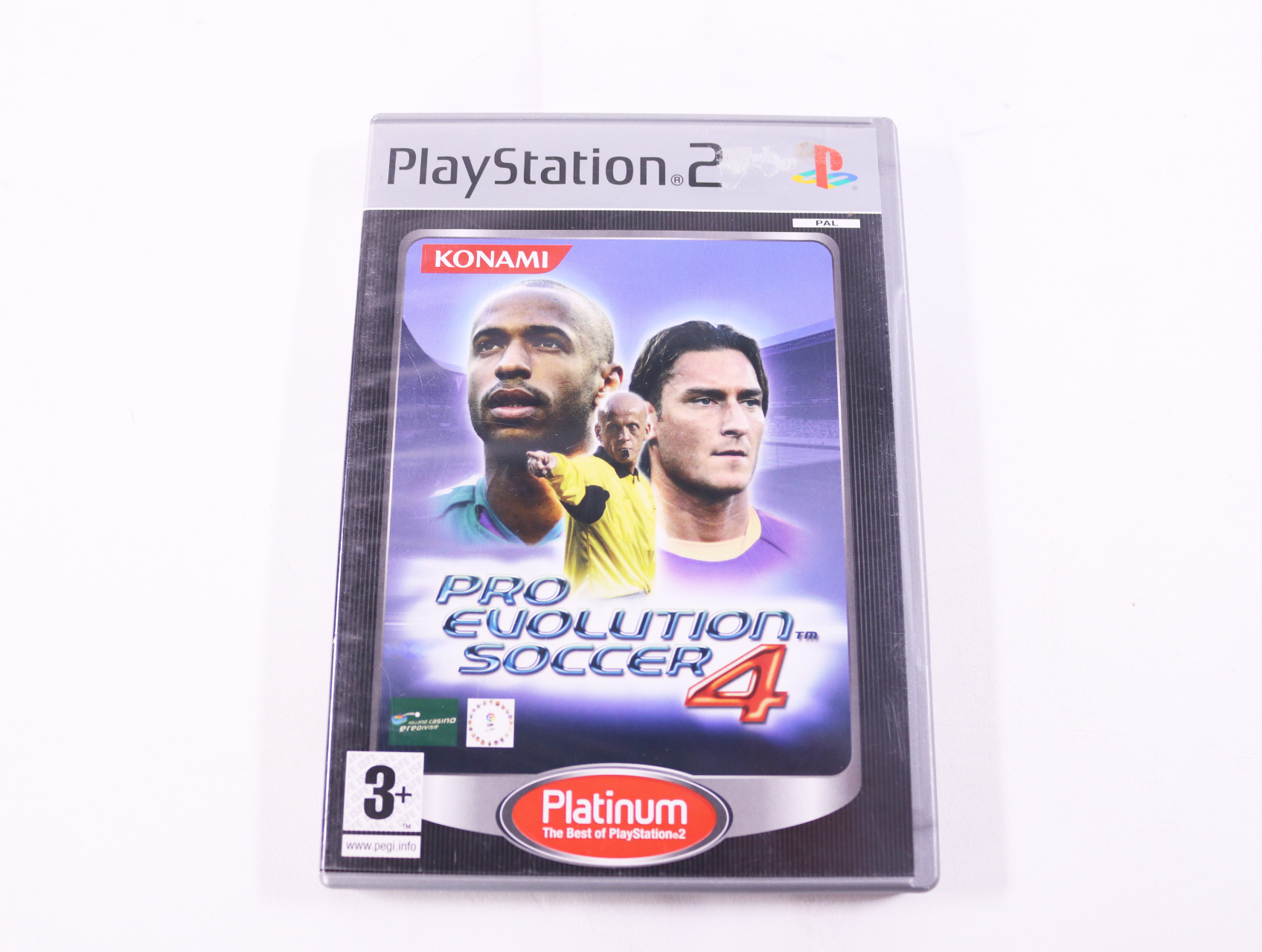 Playstation 2 - Pro Evolution Soccer 4 [Platinum]