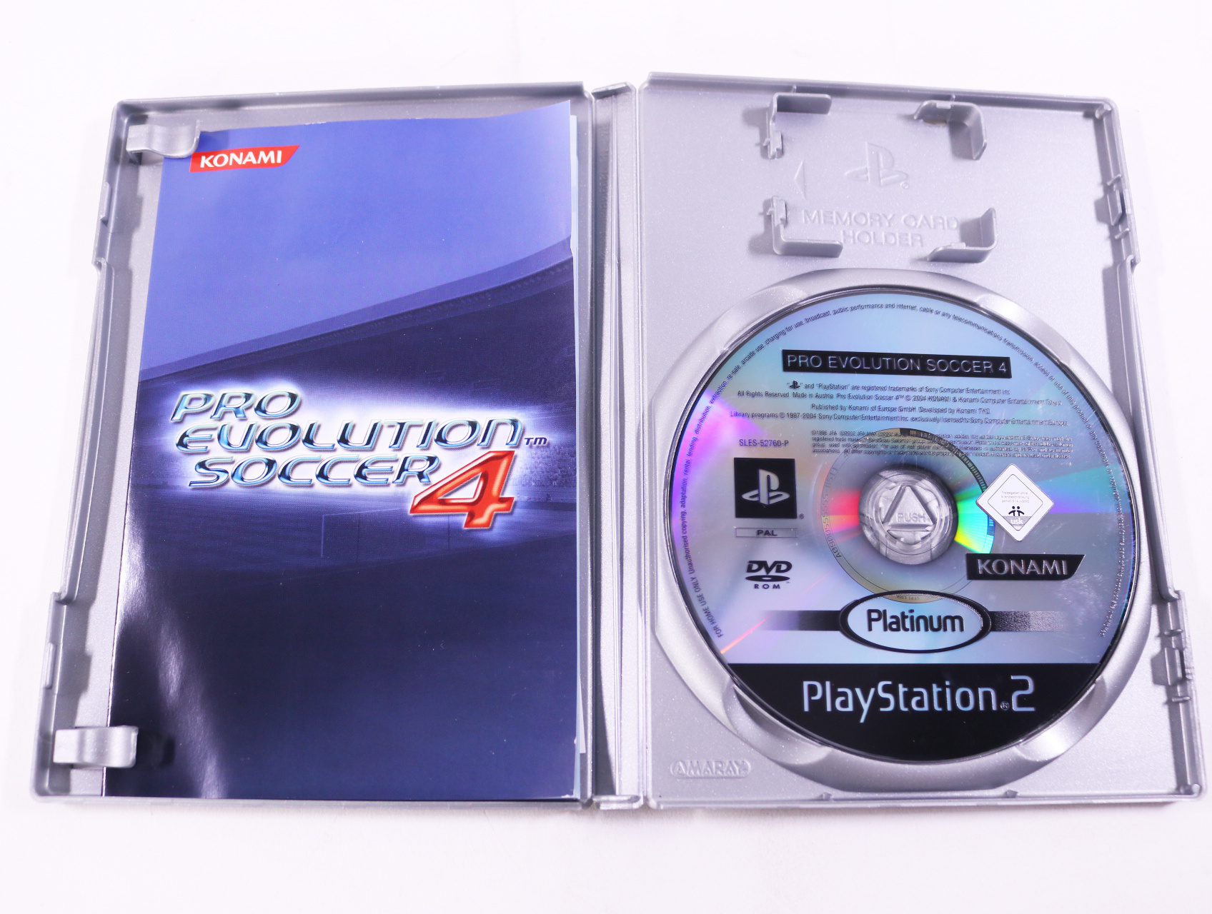 Playstation 2 - Pro Evolution Soccer 4 [Platinum] - productfoto 3