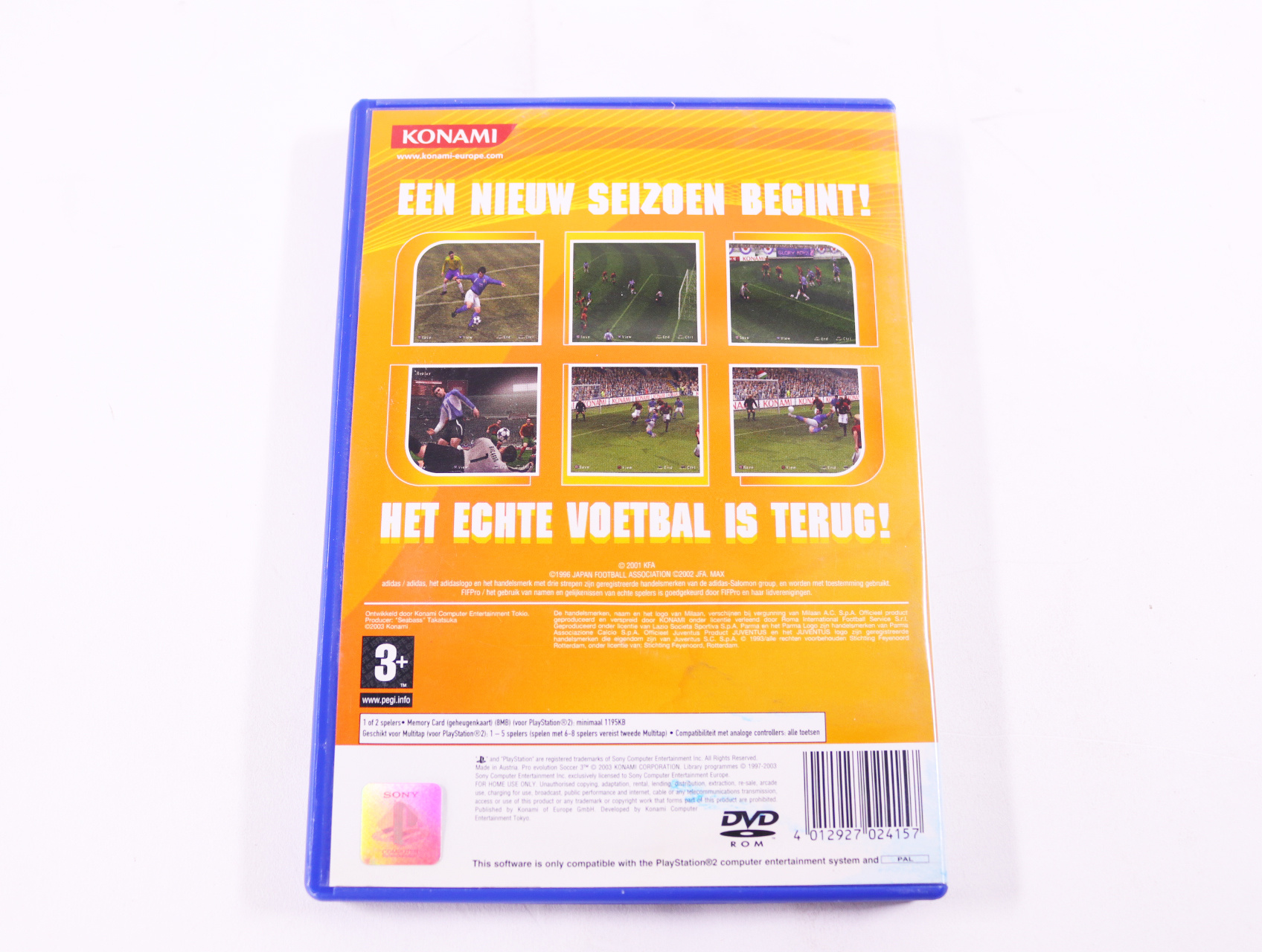 PlayStation 2 - Pro Evolution Soccer 3 - productfoto 2