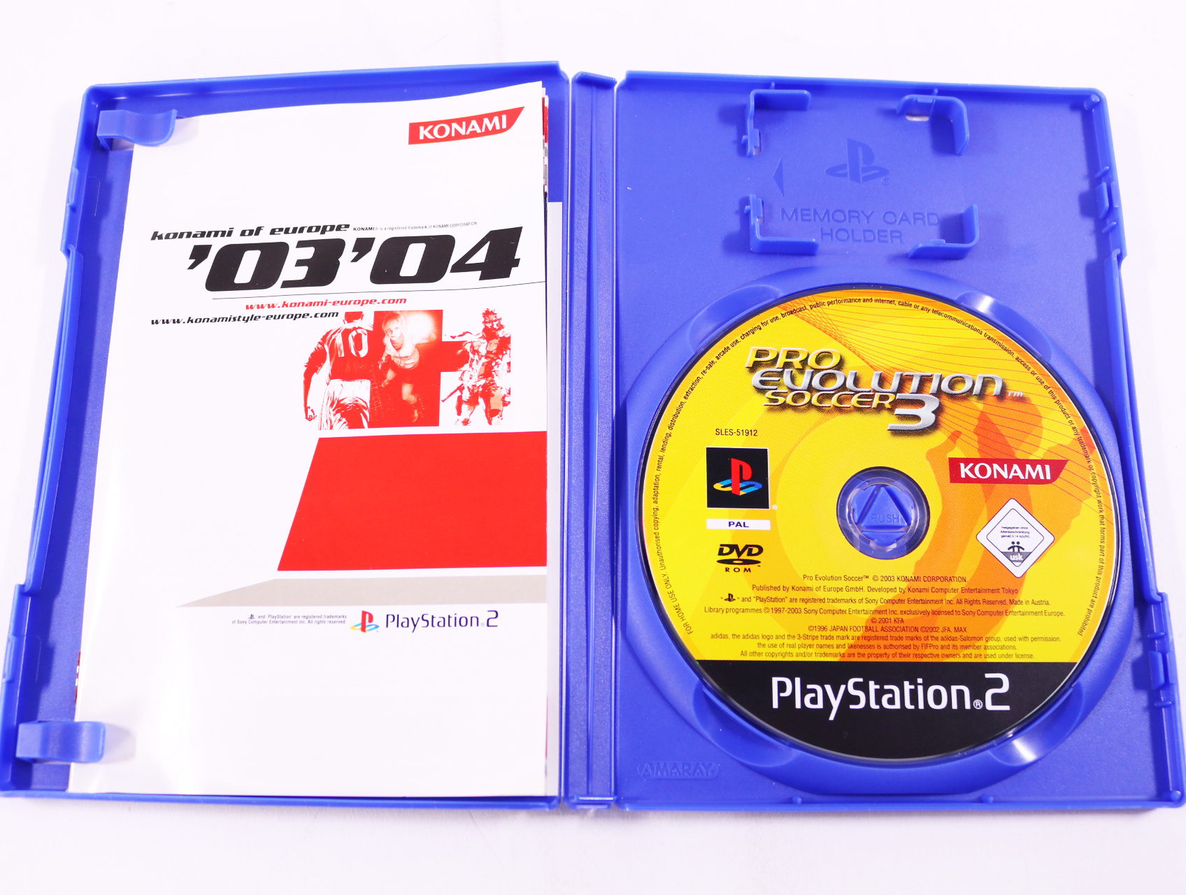PlayStation 2 - Pro Evolution Soccer 3 - productfoto 3