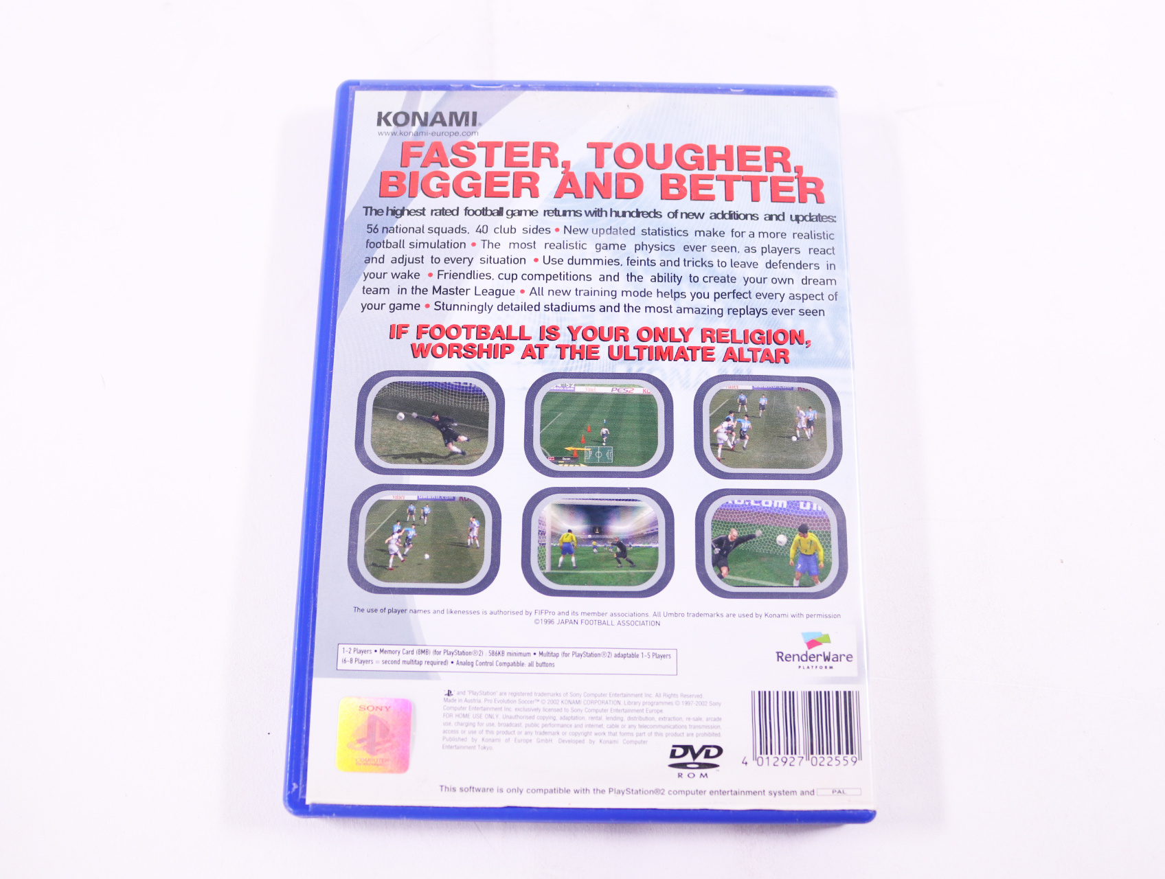 PlayStation 2 - Pro Evolution Soccer 2 - productfoto 2