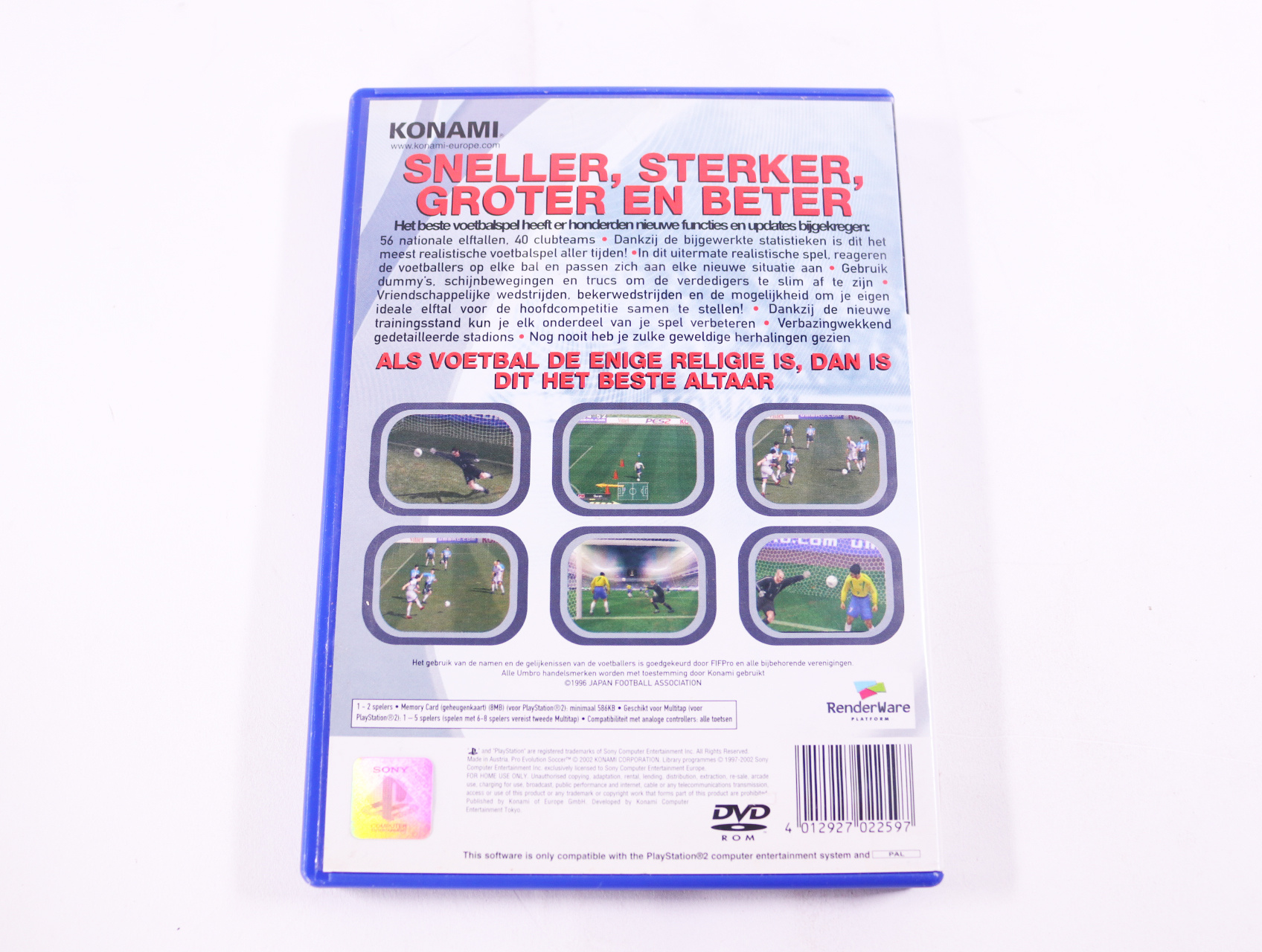 PlayStation 2 - Pro Evolution Soccer 2 [No Manual] - productfoto 2
