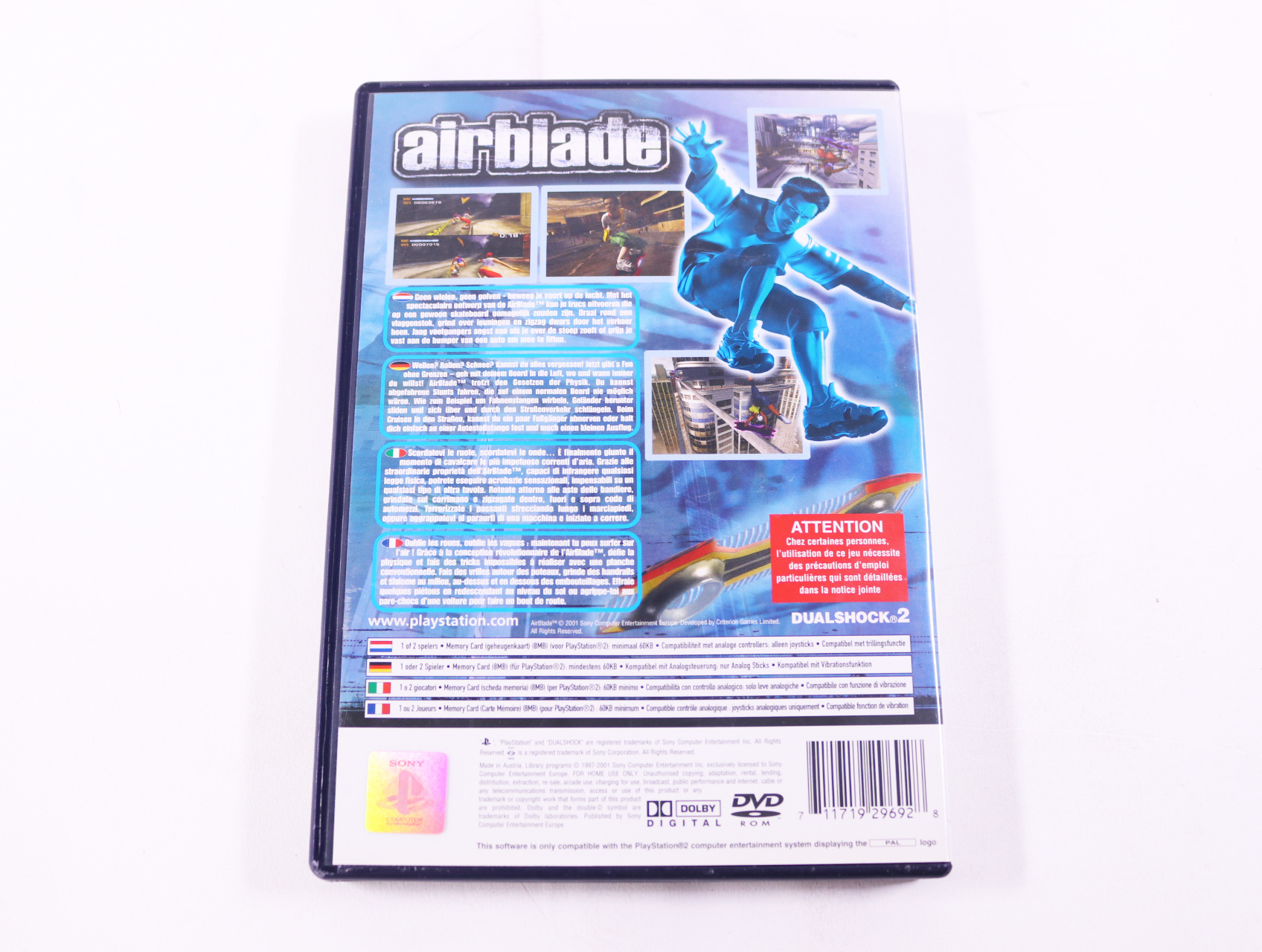 PlayStation 2 - AirBlade - productfoto 2