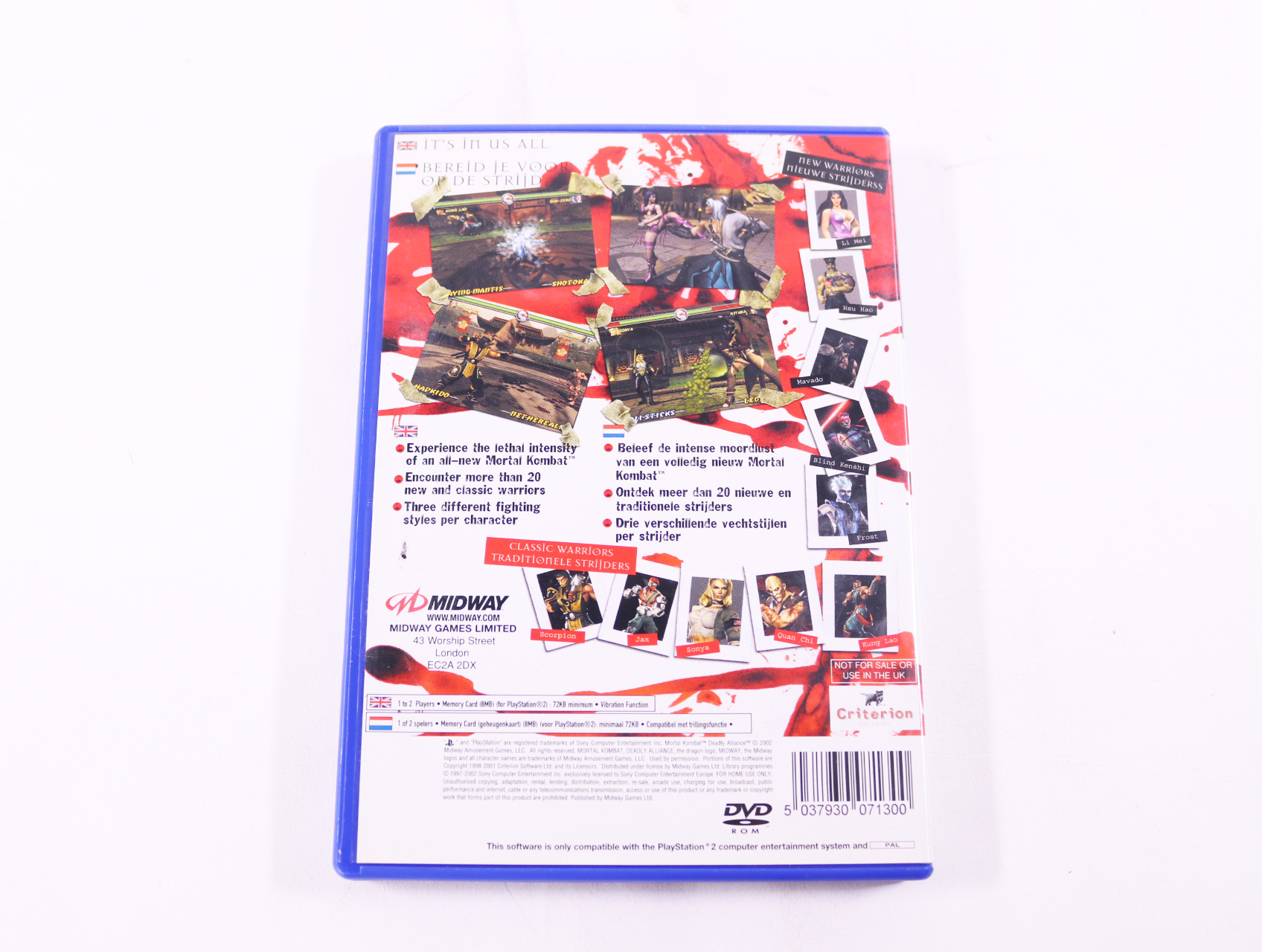 Playstation 2 - Mortal Kombat: Deadly Alliance - productfoto 2