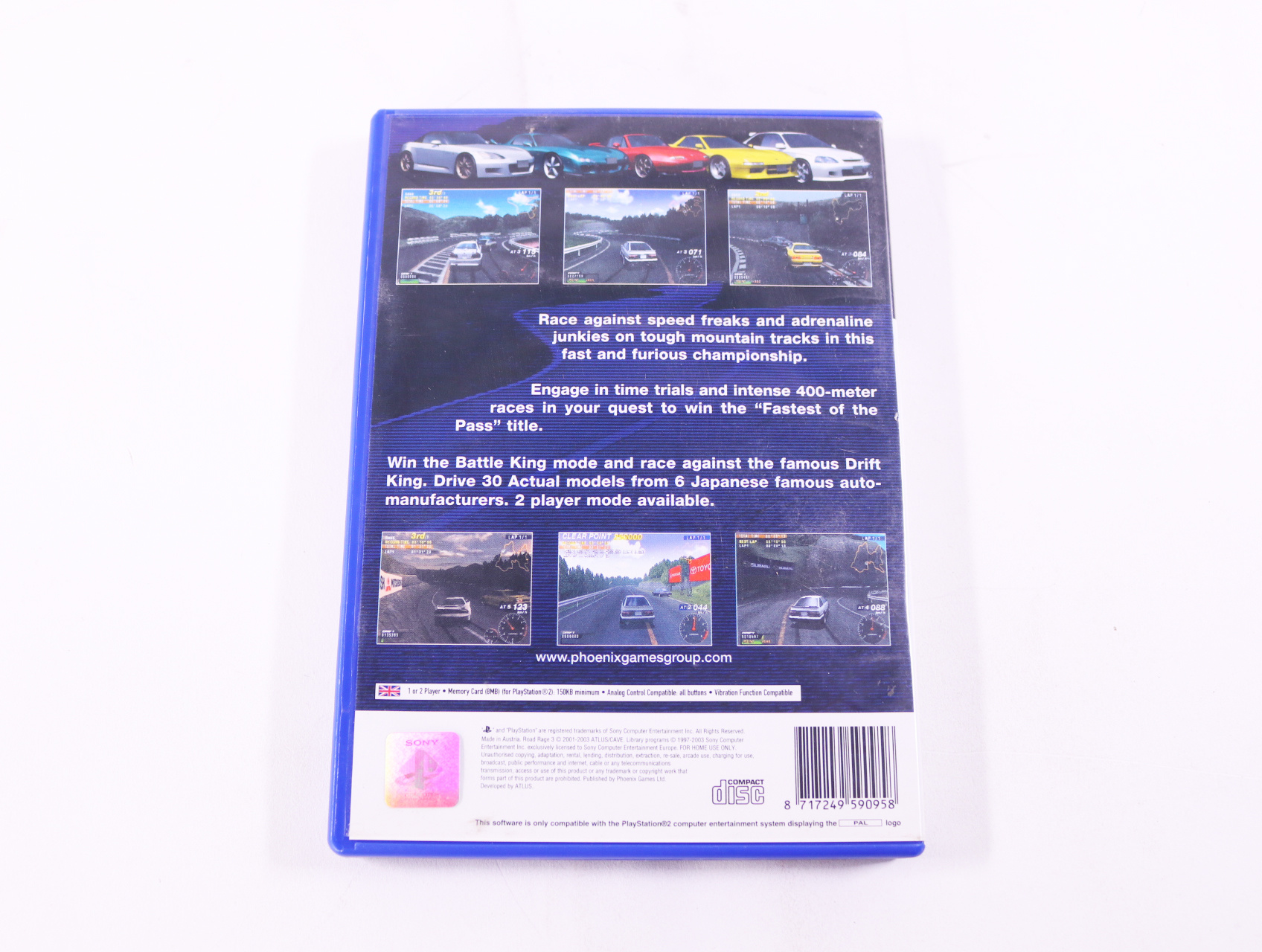 PlayStation 2 - Road Rage 3 - productfoto 2