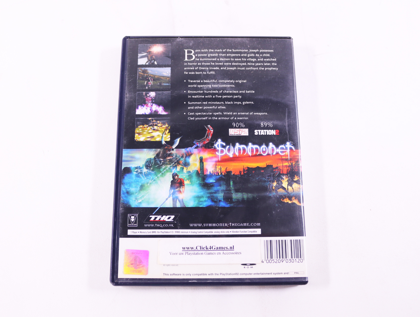 PlayStation 2 - Summoner [No Manual] - productfoto 2