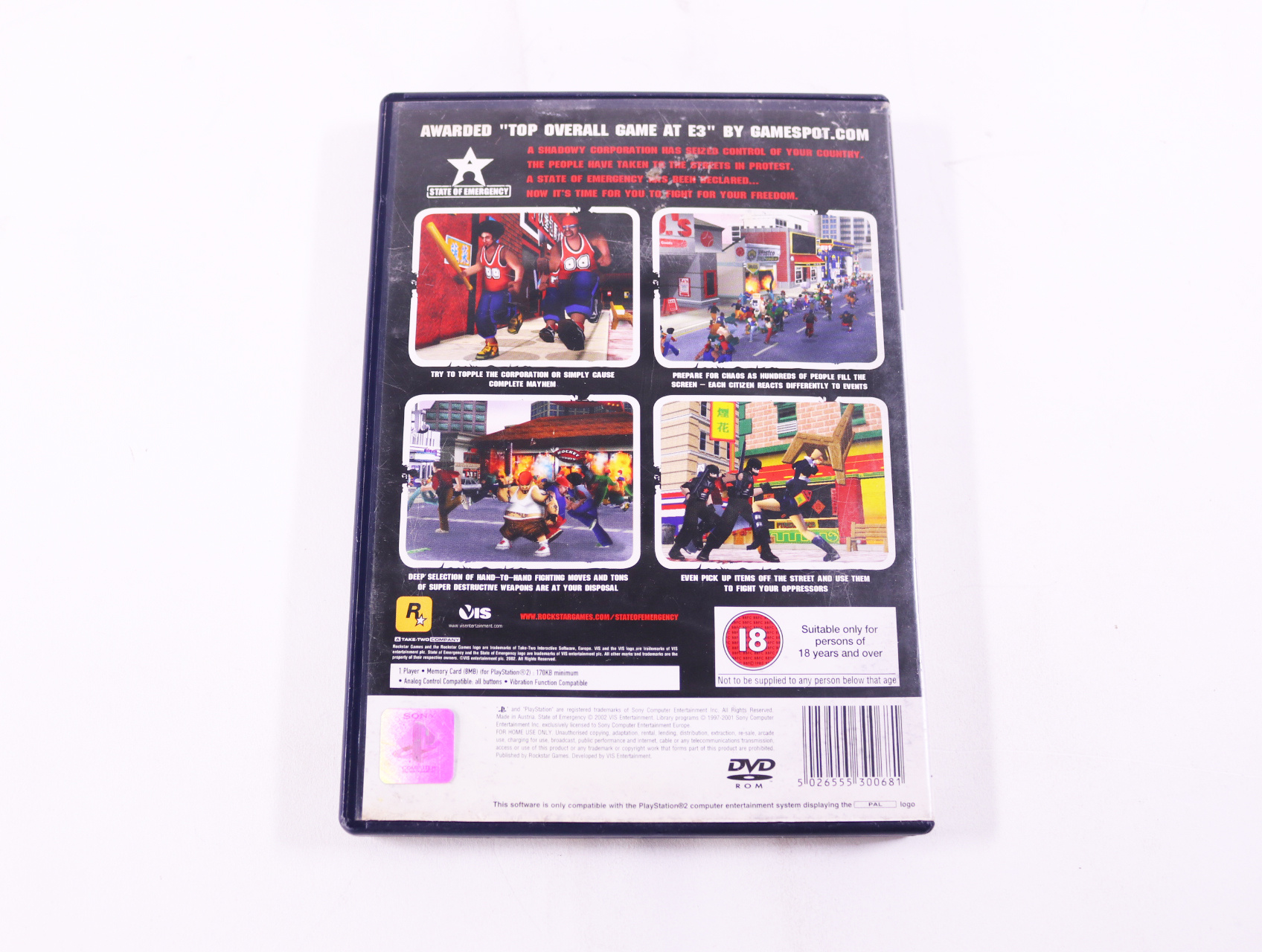 PlayStation 2 - State of Emergency - productfoto 2