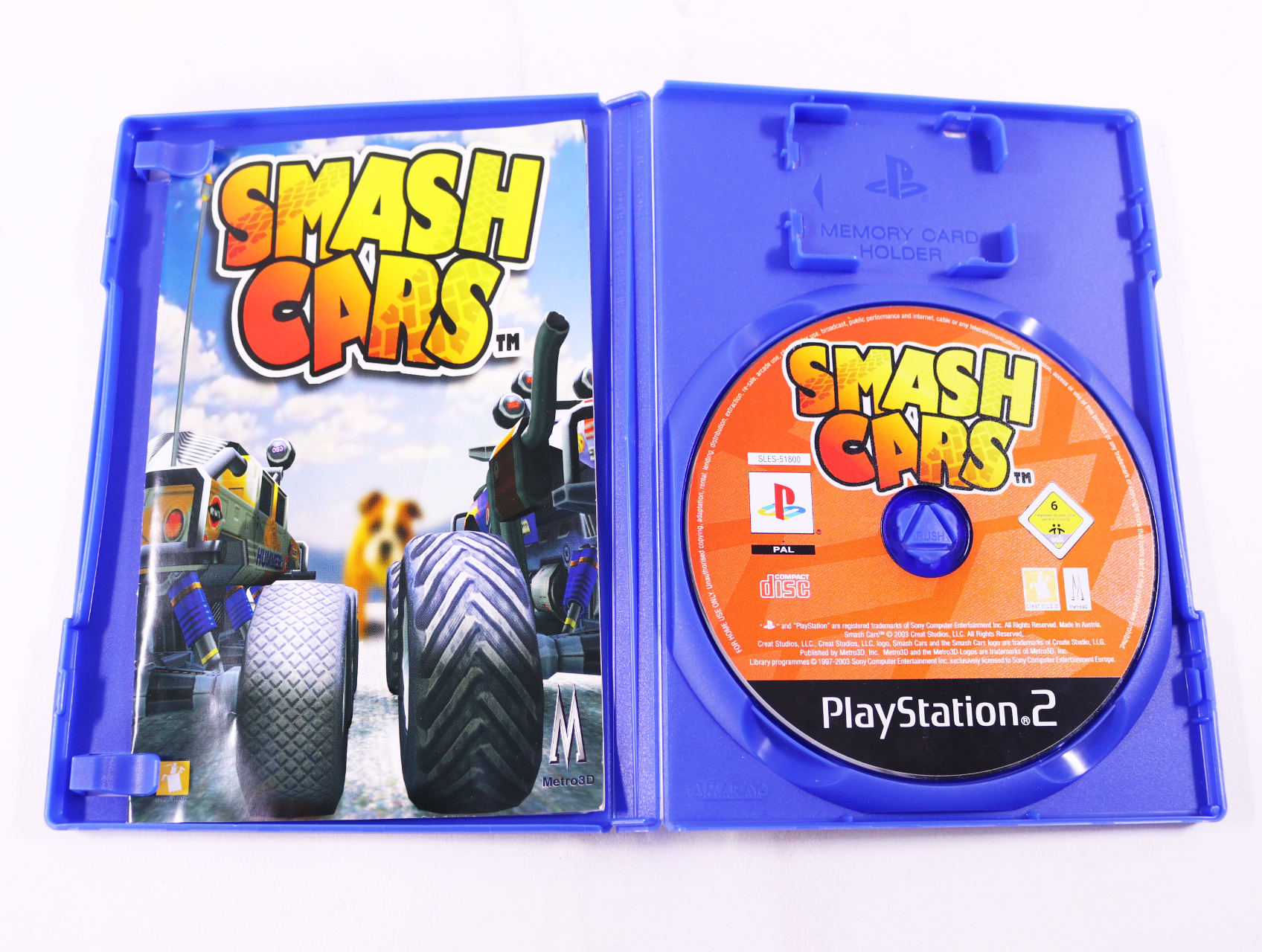 PlayStation 2 - Smash Cars - Creat Games - productfoto 3