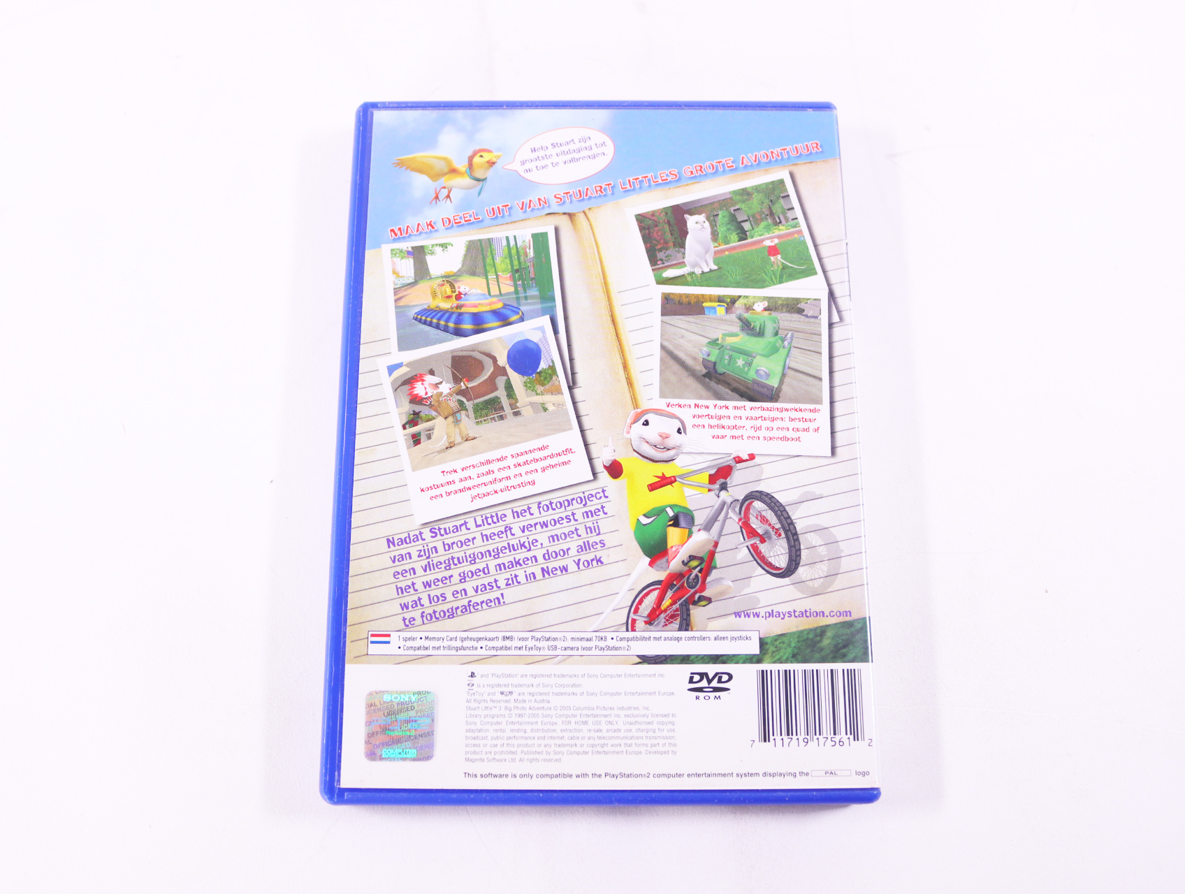 Playstation 2 - Stuart Little 3: Big Photo Adventure - productfoto 2
