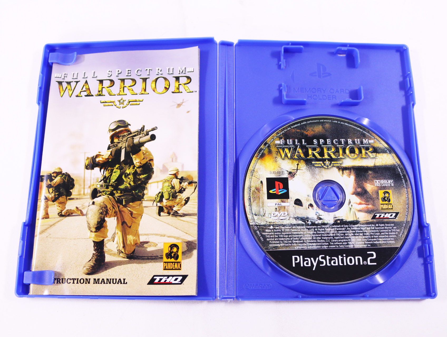 PlayStation 2 - Full Spectrum Warrior - productfoto 3