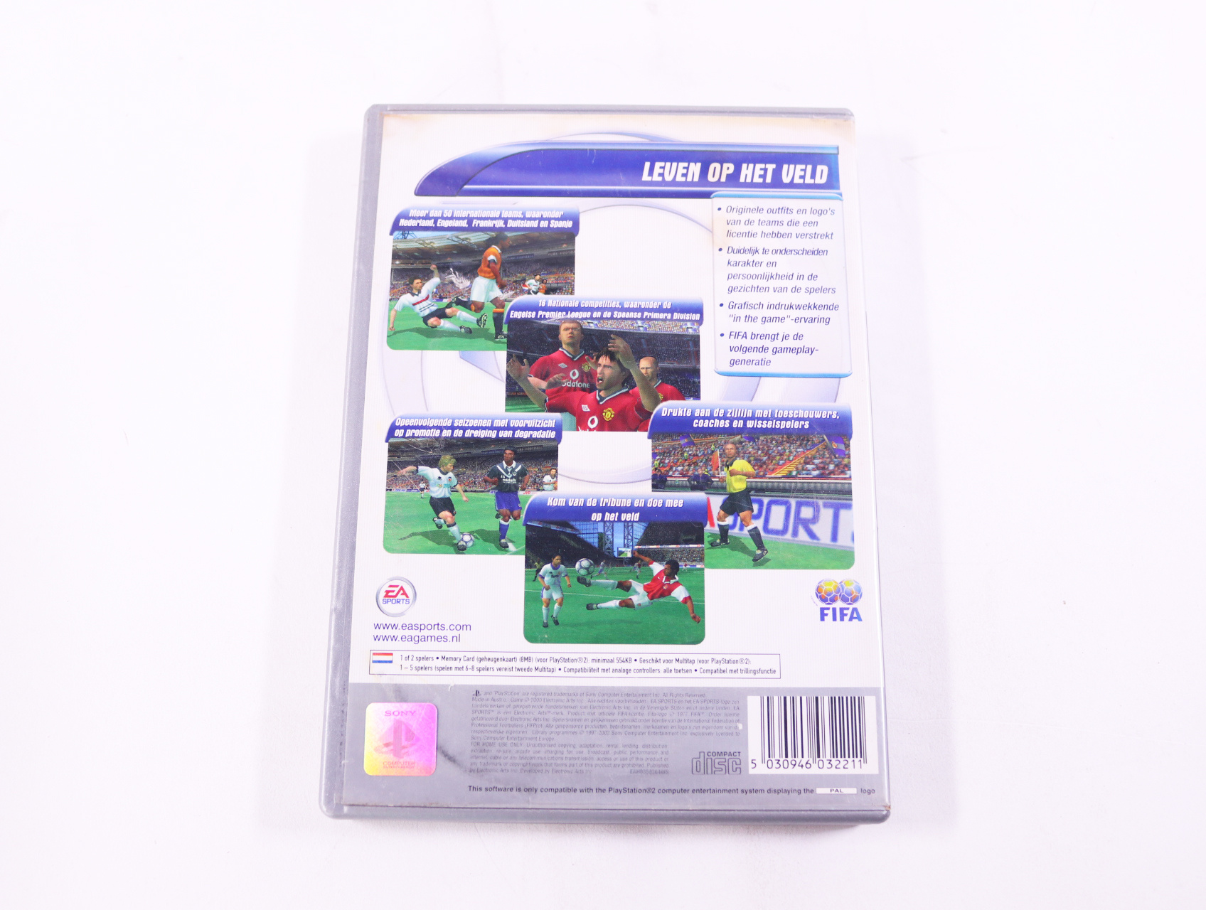 Playstation 2 - FIFA 2001 [Platinum] [No Manual] - productfoto 2