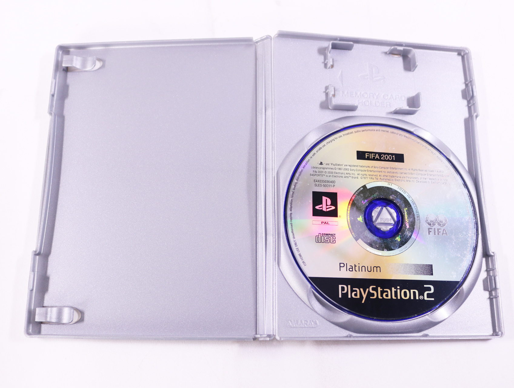 Playstation 2 - FIFA 2001 [Platinum] [No Manual] - productfoto 3
