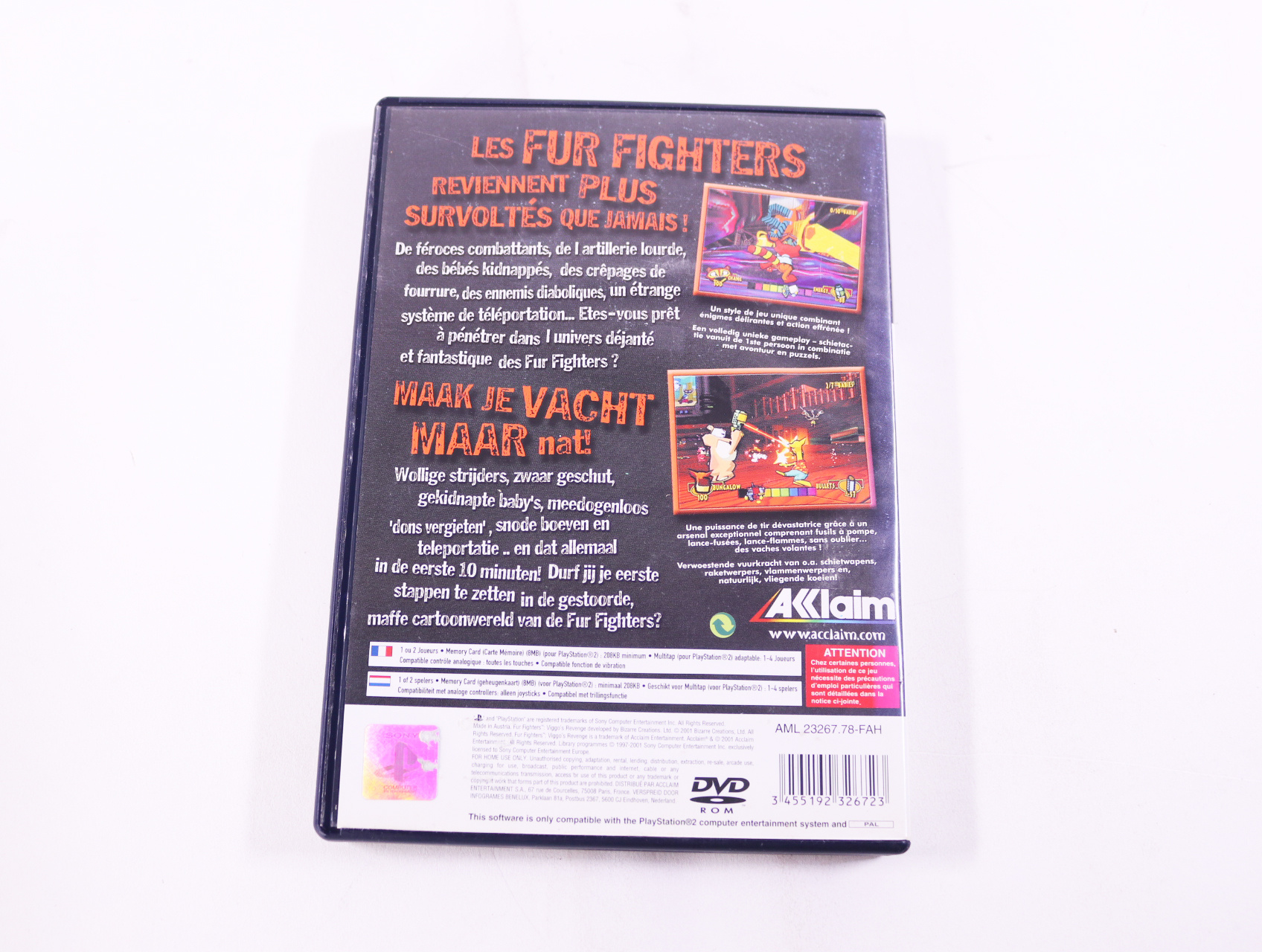 PlayStation 2 - Fur Fighters: Viggo's Revenge - productfoto 2