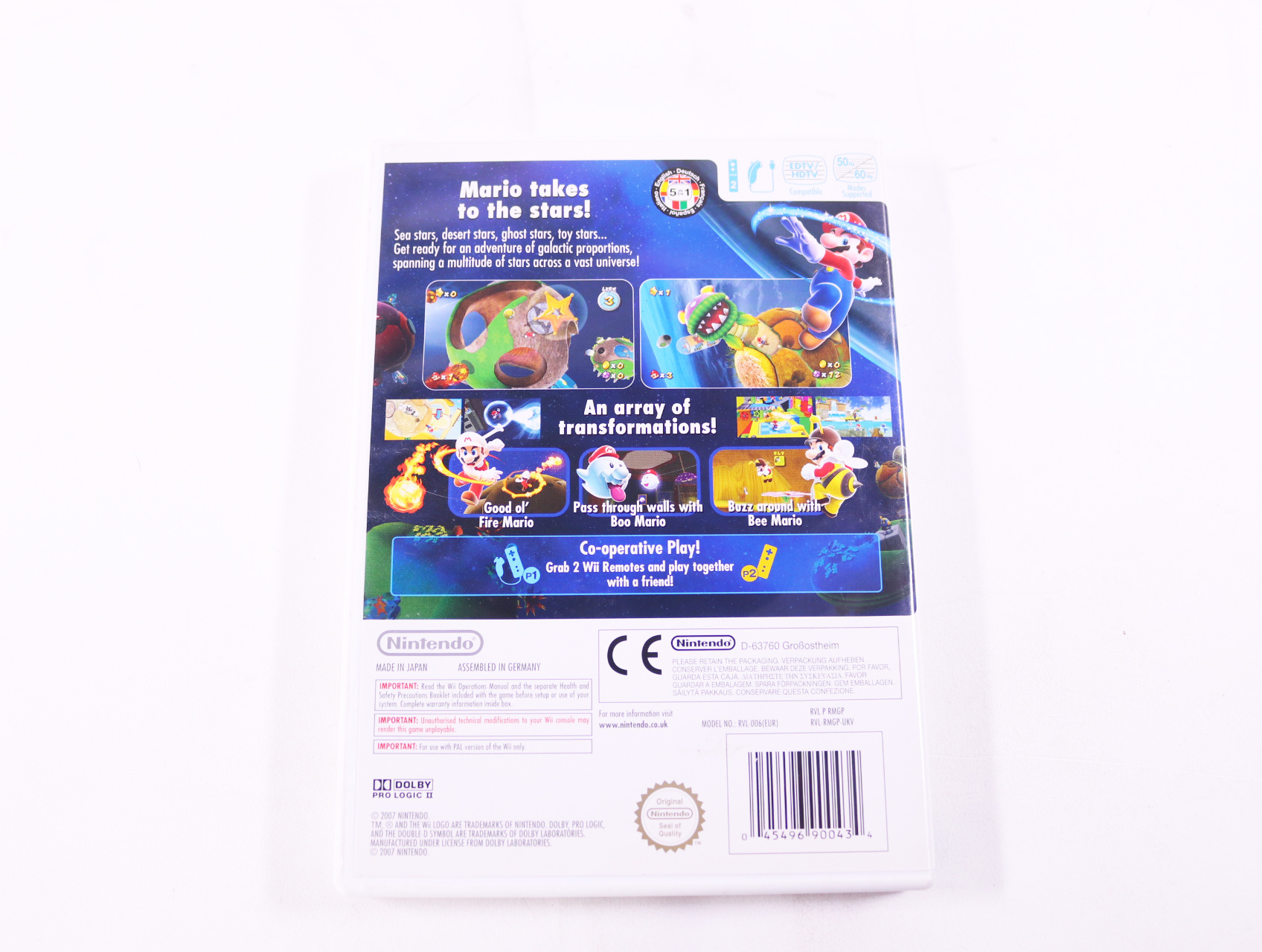 Wii - Super Mario Galaxy - productfoto 2