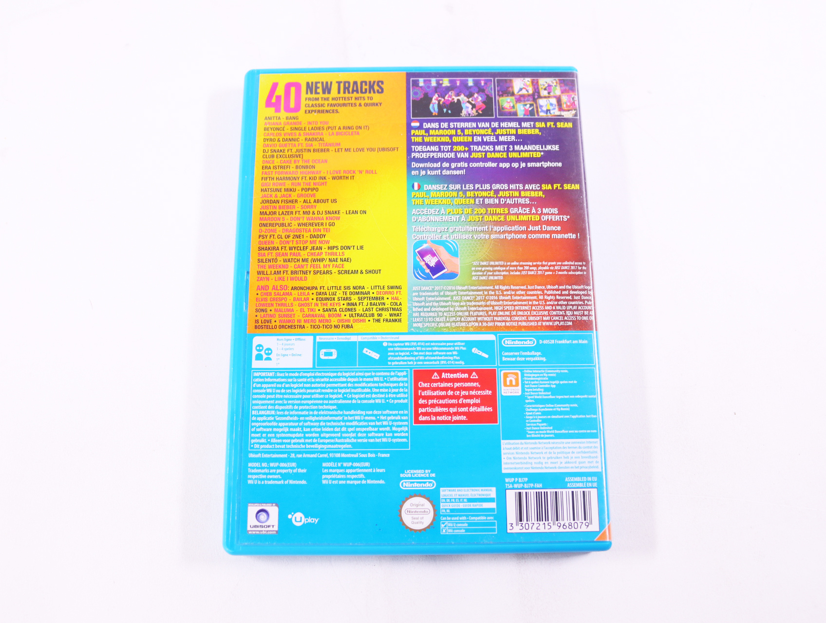 Wii U - Just Dance 2017 - productfoto 2