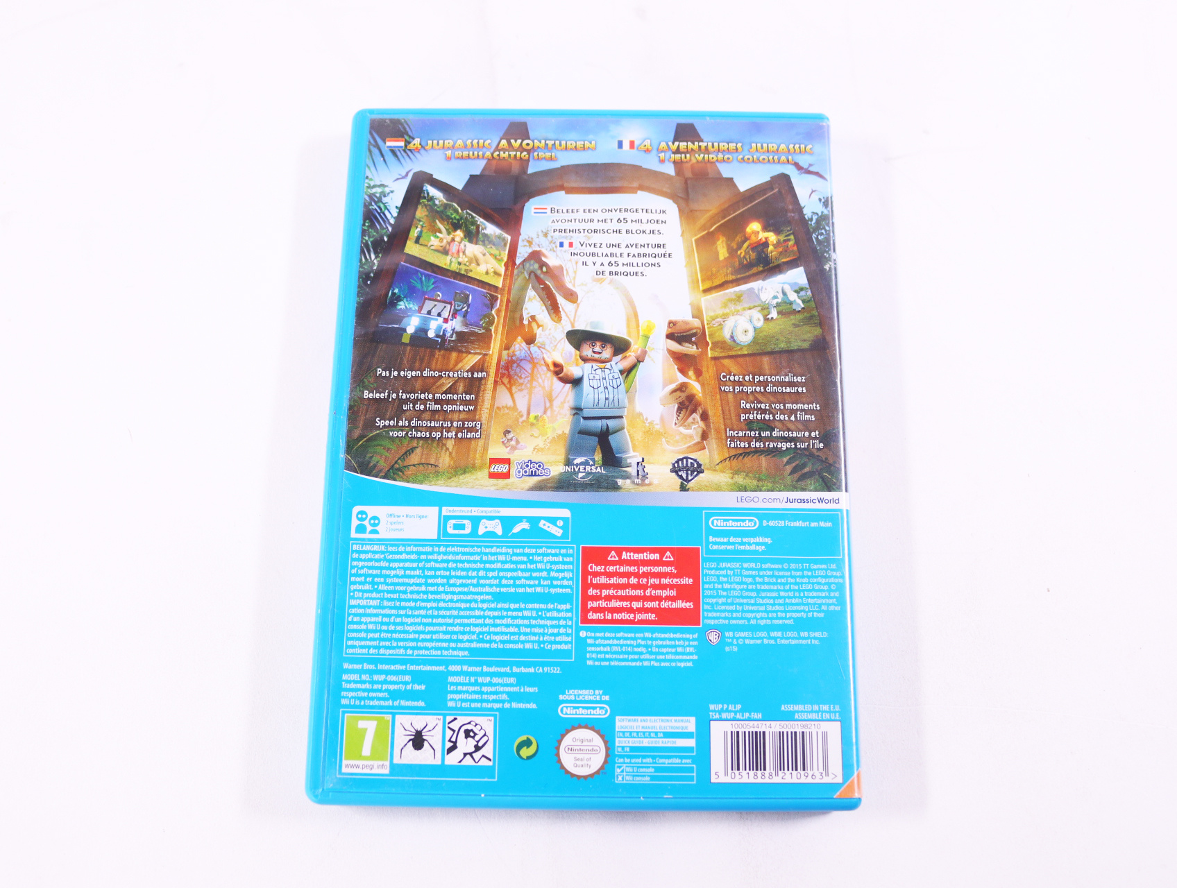 Wii U - Lego Jurassic World - productfoto 2