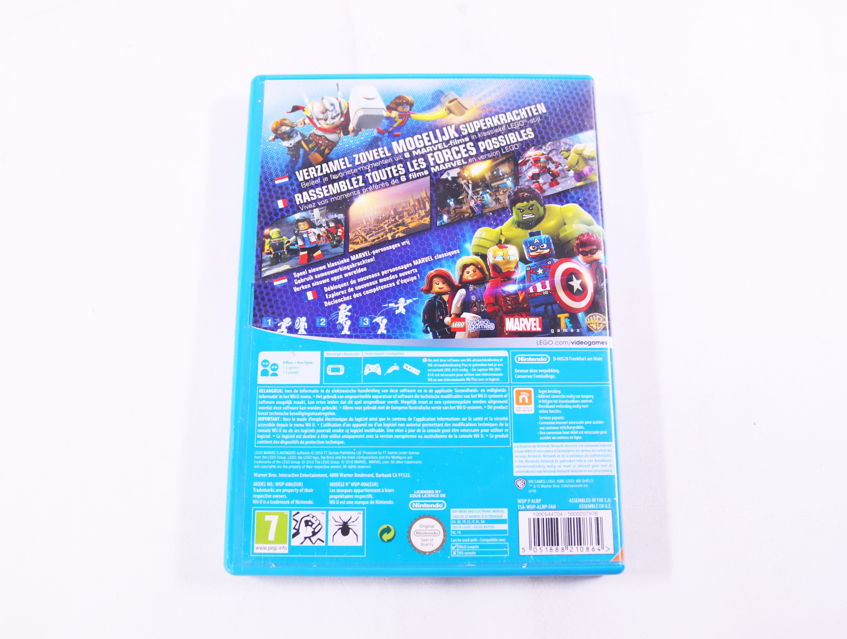 Wii U - Lego Marvel Avengers - productfoto 2